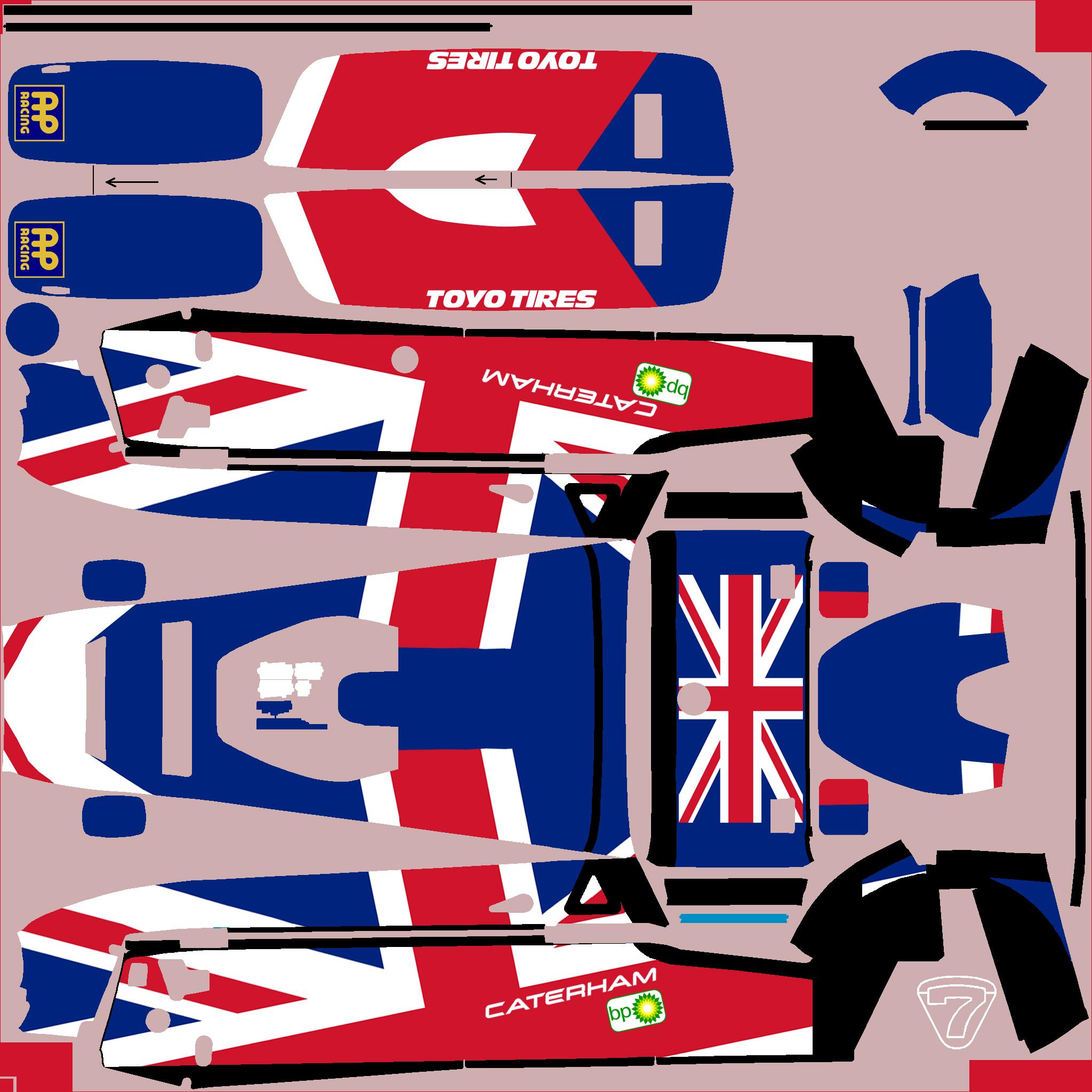 Preview of Caterham Academy British Flag by Clyde Coman