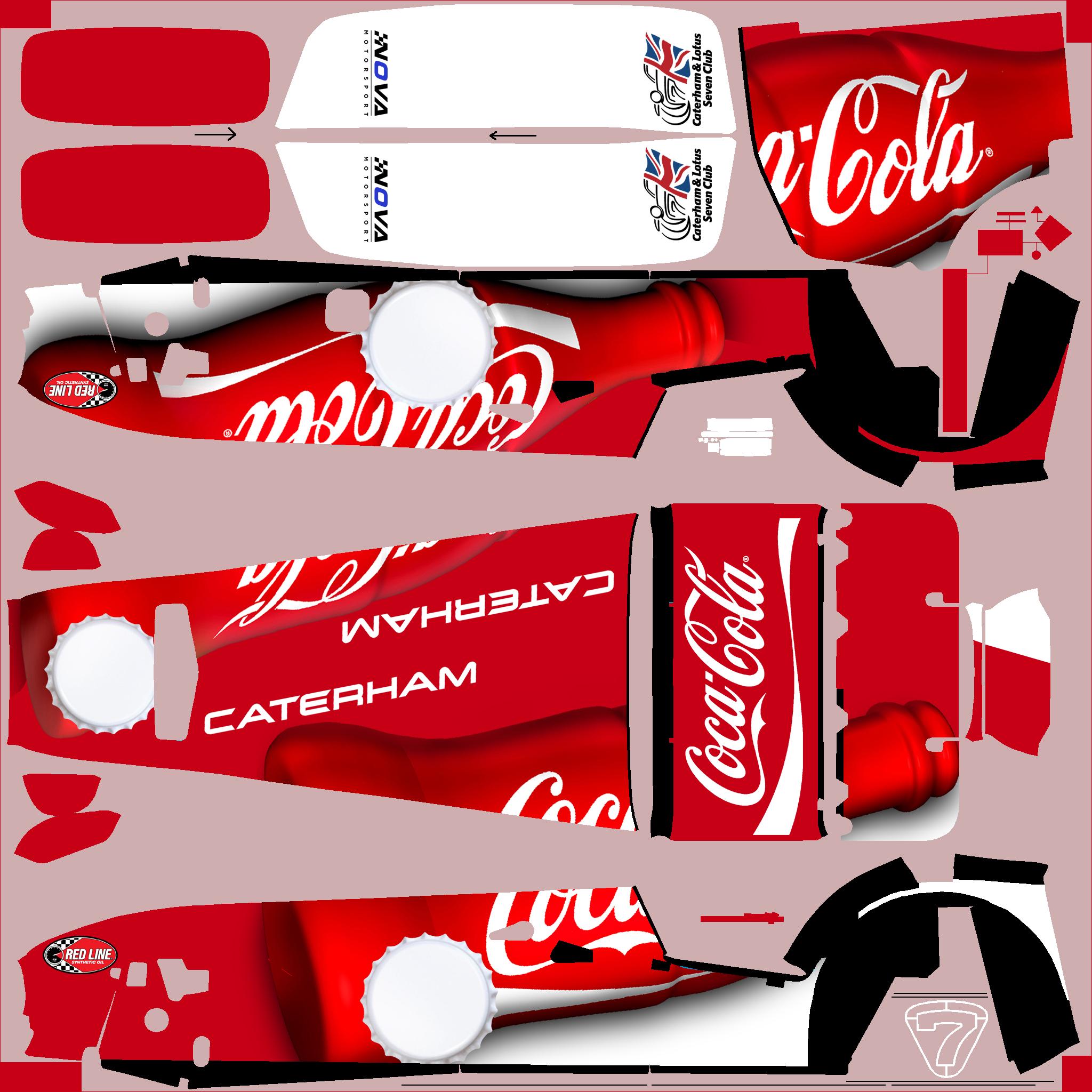 Preview of Caterham 420 Coca Cola by Clyde Coman
