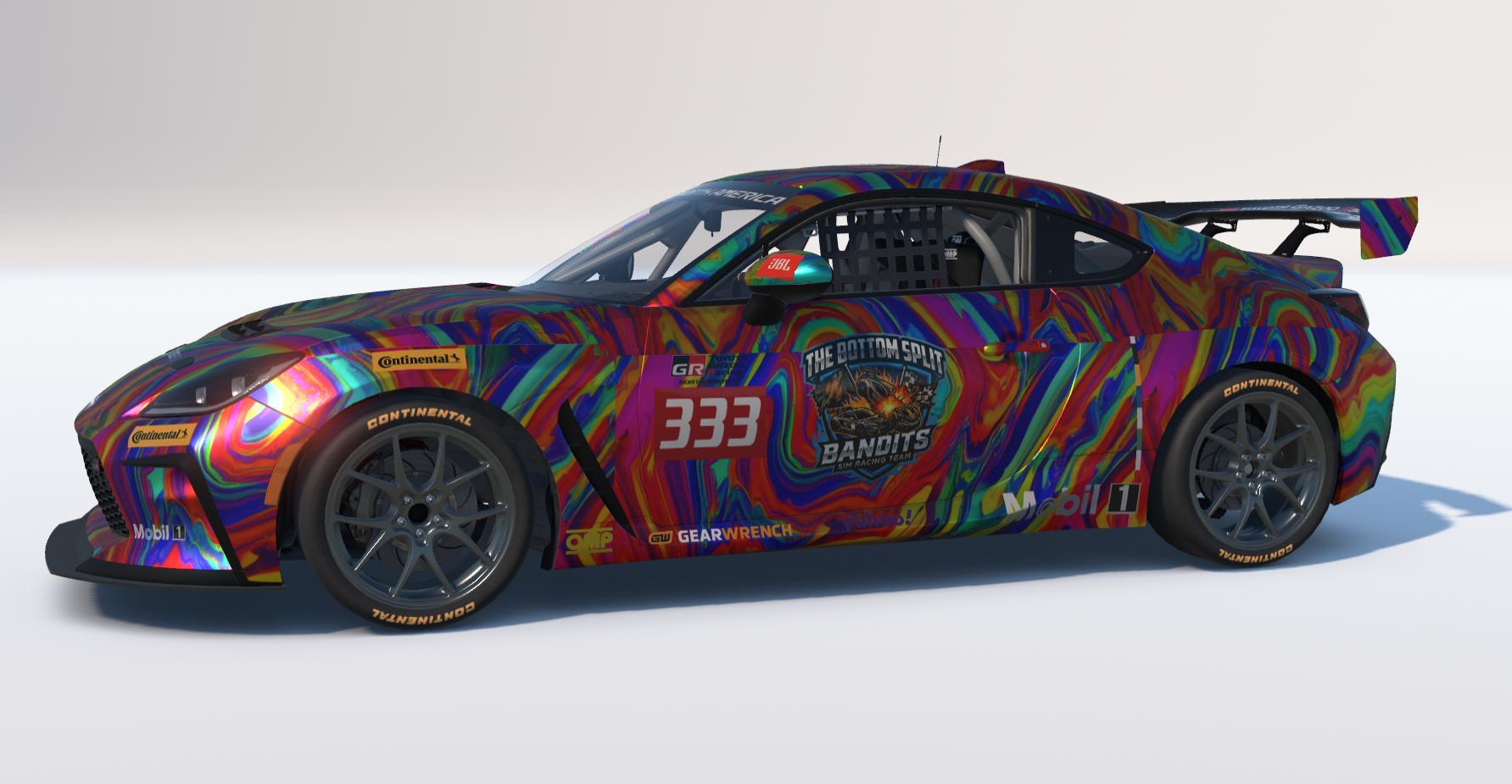 Preview of Bottom Split Bandits Racing Team Paint Splash by Shaun S.