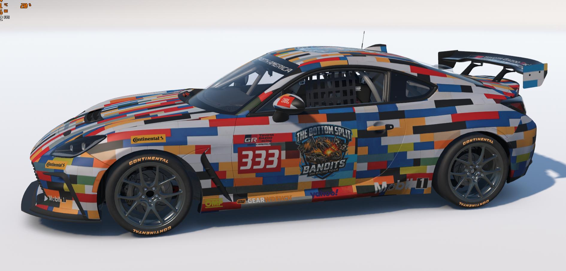 Preview of Bottom Split Bandits Racing Team Lego by Shaun S.
