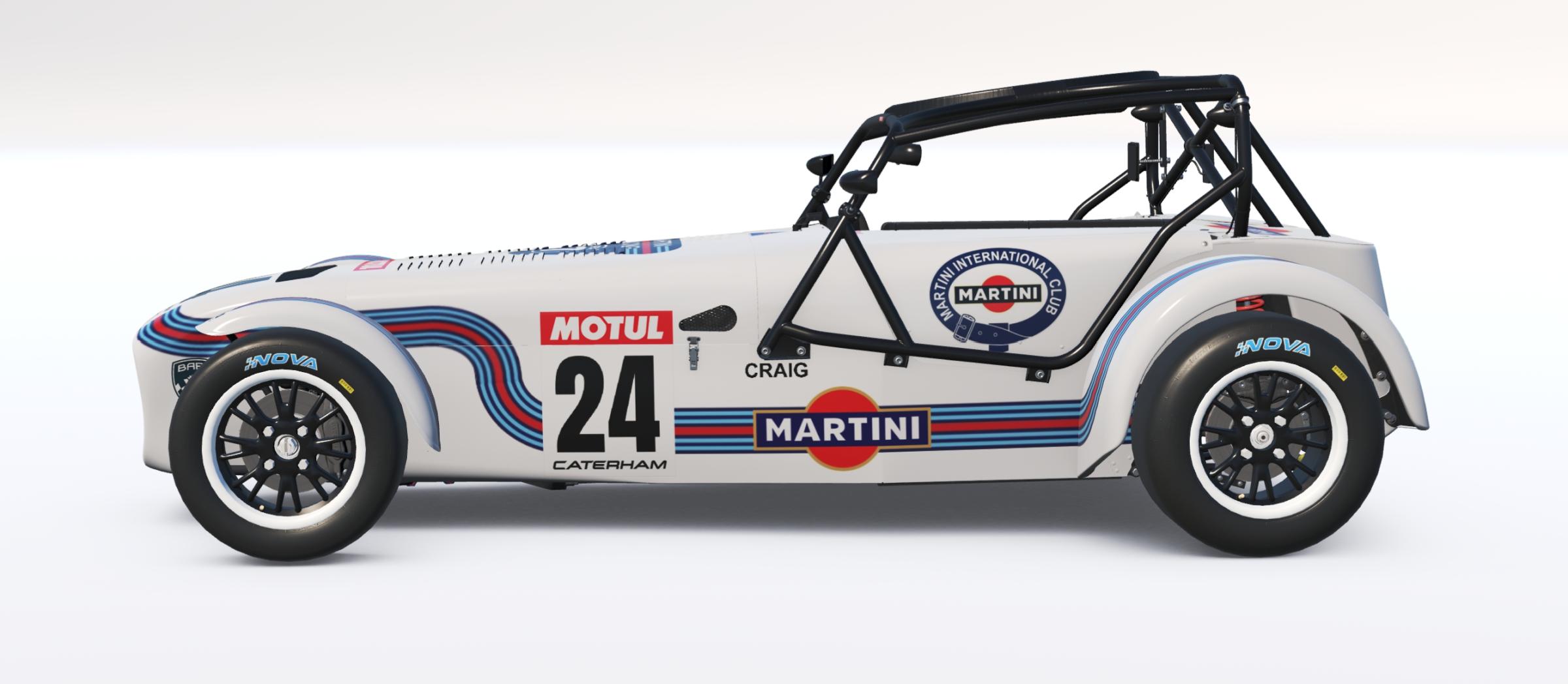 Preview of Caterham 420R Martini by Don Craig
