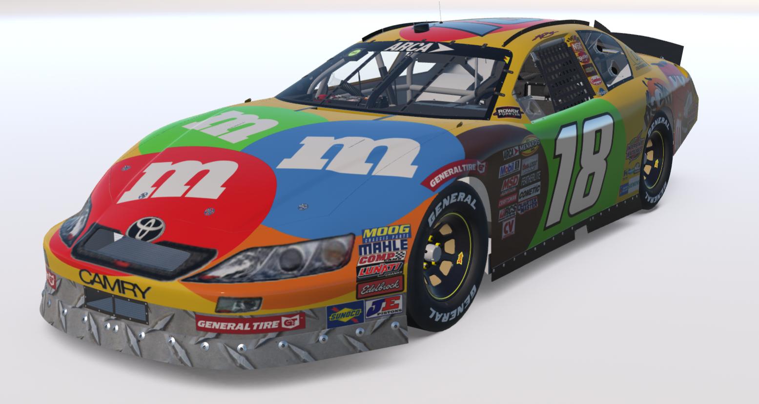 Preview of Kyle Busch 2008 Arca Menards (Custom Number) by Logan Martini