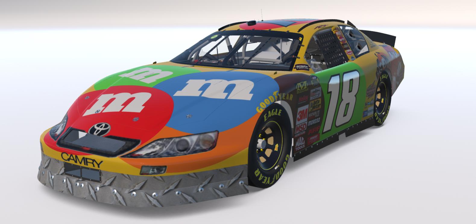 Preview of Kyle Busch 2008 Gen 4 Cup (Legacy) (Custom Number) by Logan Martini