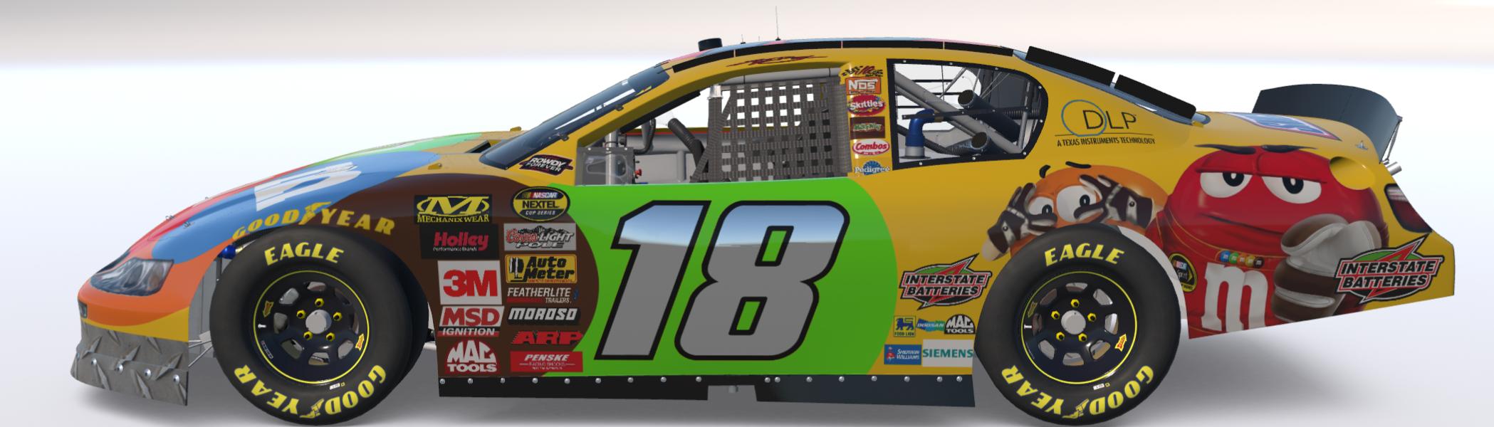 Preview of Kyle Busch 2008 Gen 4 Cup (Legacy) (Custom Number) by Logan Martini