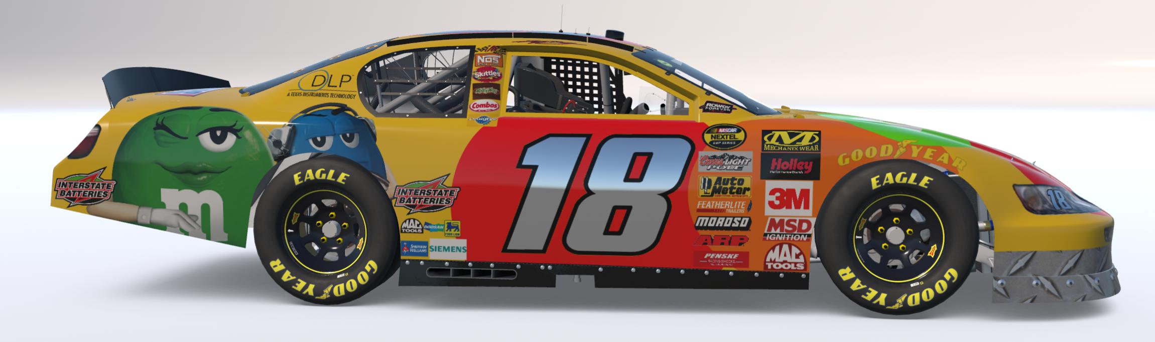Preview of Kyle Busch 2008 Gen 4 Cup (Legacy) (Custom Number) by Logan Martini