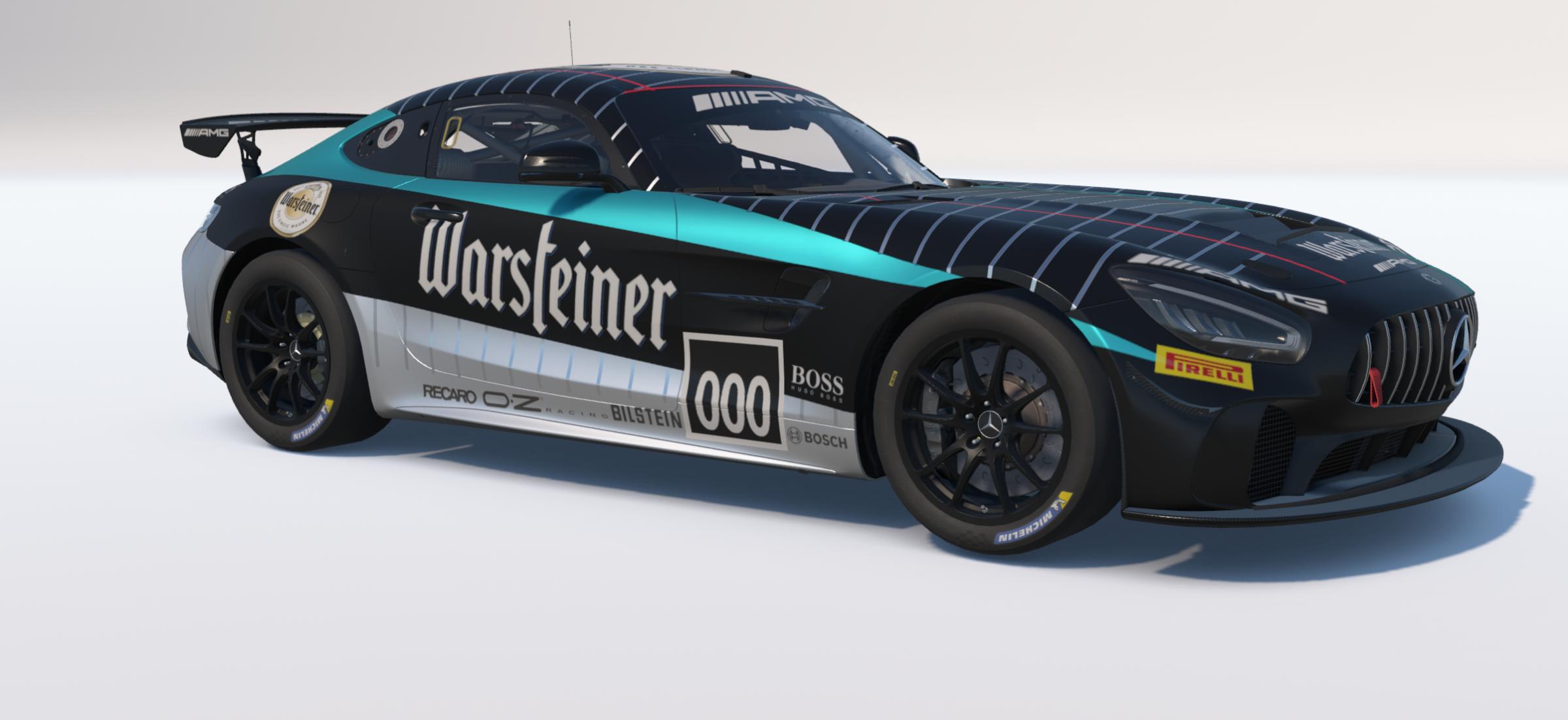 Preview of Warsteiner branded AMG Mercedes GT4 by Keith Archer