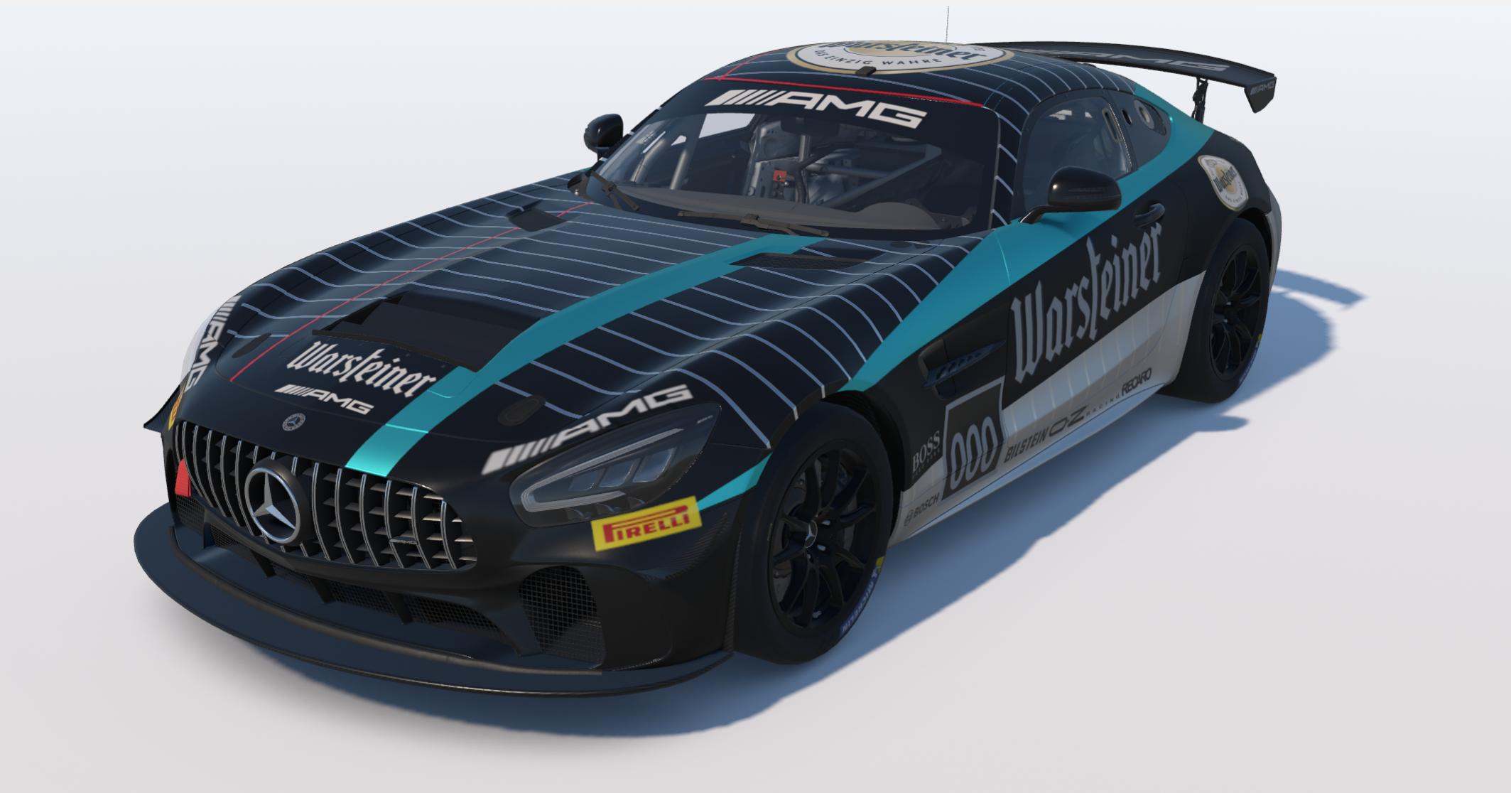 Preview of Warsteiner branded AMG Mercedes GT4 by Keith Archer