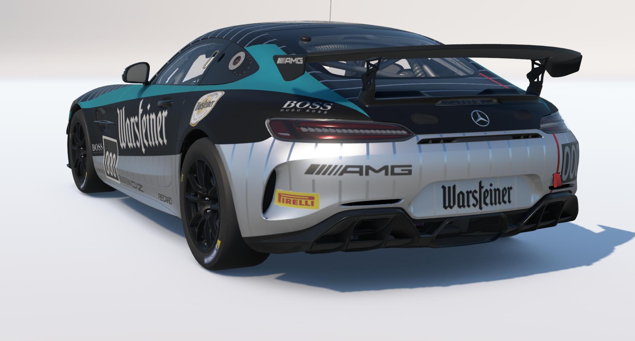 Preview of Warsteiner branded AMG Mercedes GT4 by Keith Archer