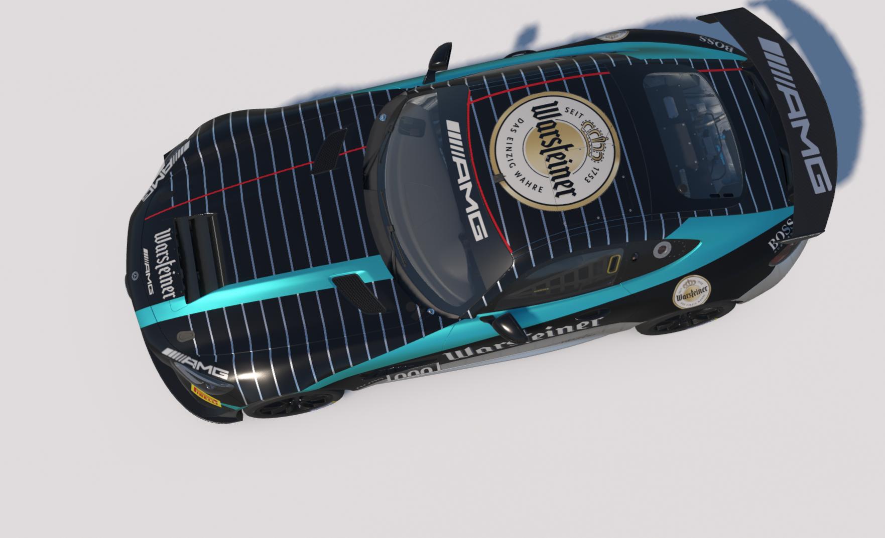 Preview of Warsteiner branded AMG Mercedes GT4 by Keith Archer