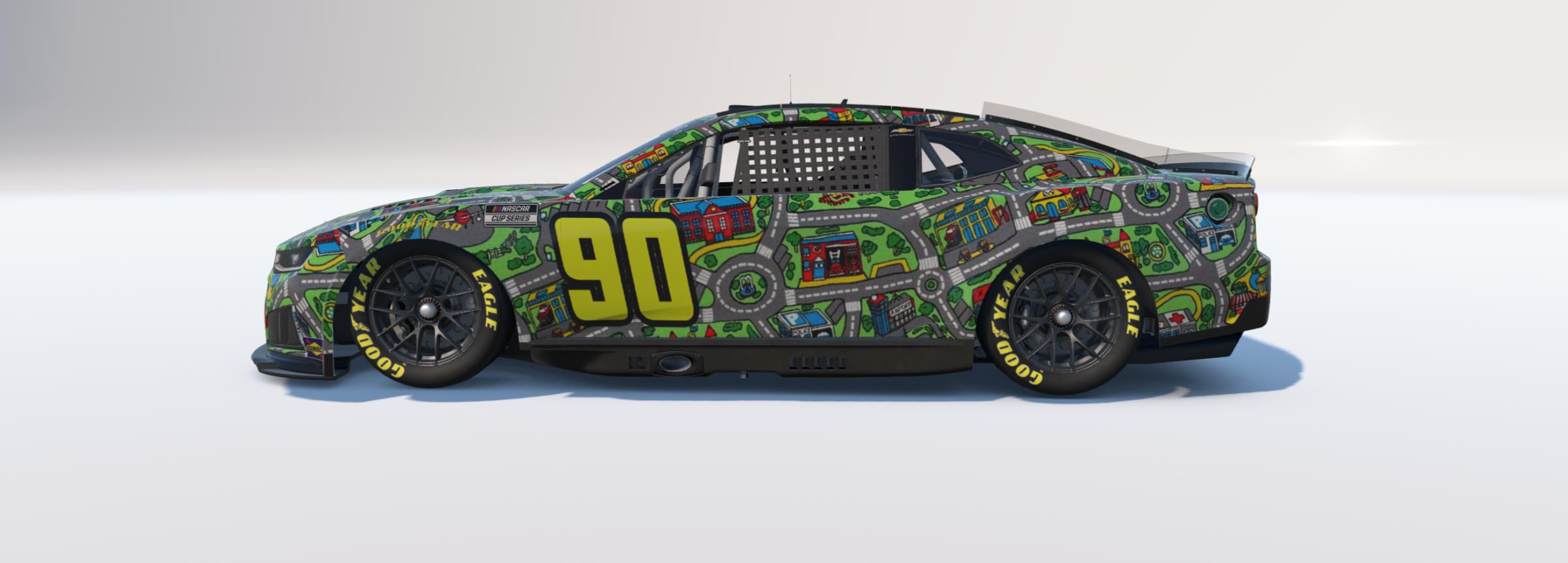 Preview of Car City Rug - NextGen Chevy by Carson Rowland
