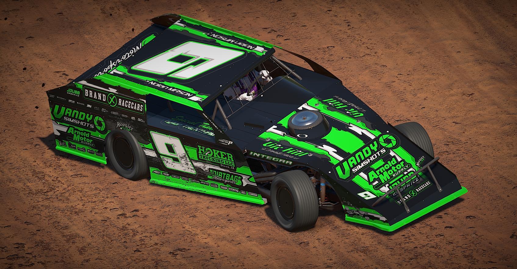 Modified Gpu Nolan Mason / 2026 UMP Modified / #9 by Joshua Wright3 - Trading Paints