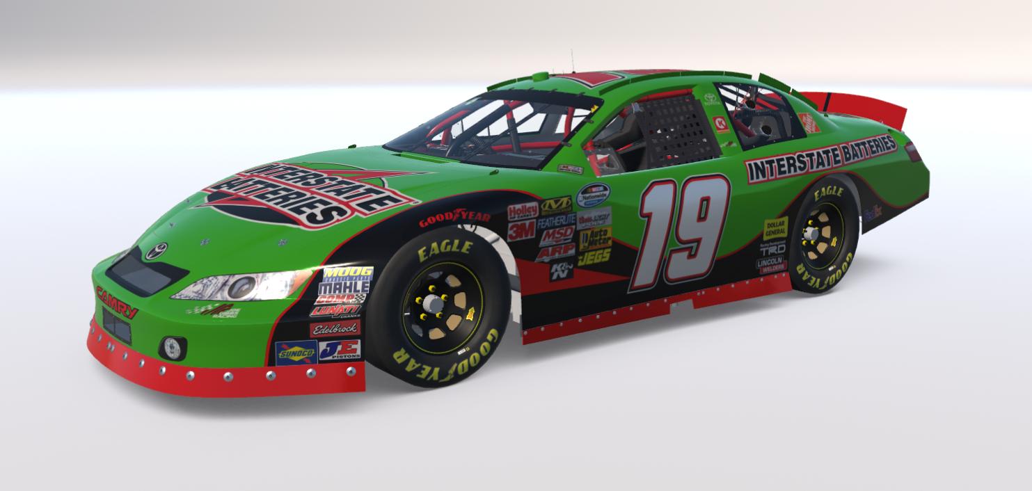 Preview of Interstate Batteries NNS Toyota Camry (No Number) by Will Bangs
