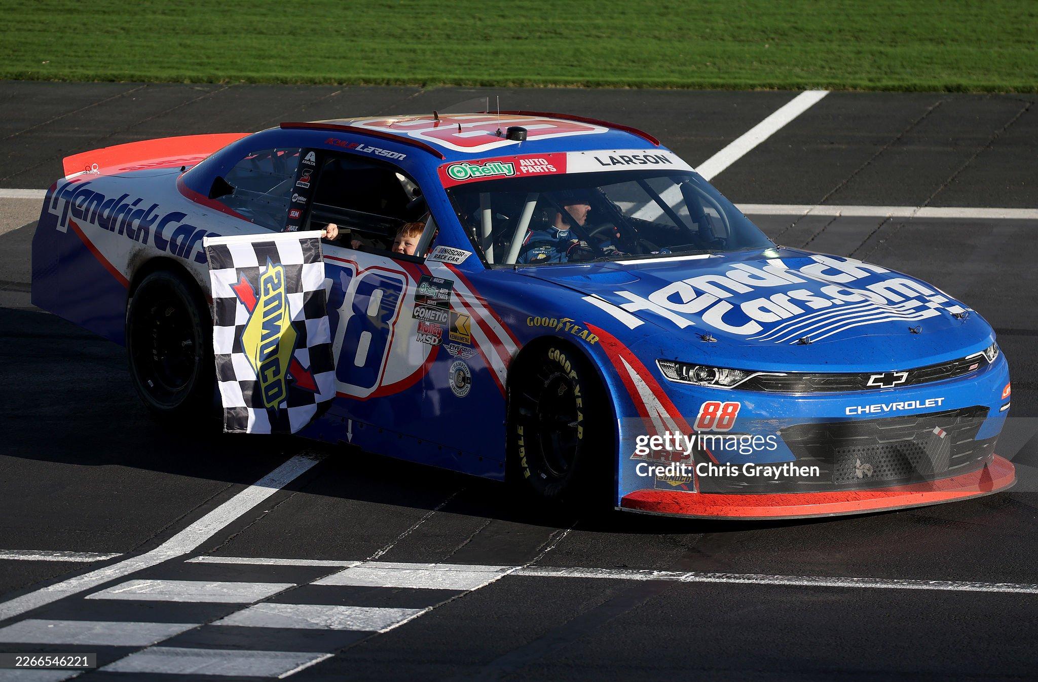 Preview of Kyle Larson #88 Hendrick Cars 2026 NASCAR OReilly Auto Parts Series by Ryan Broderick