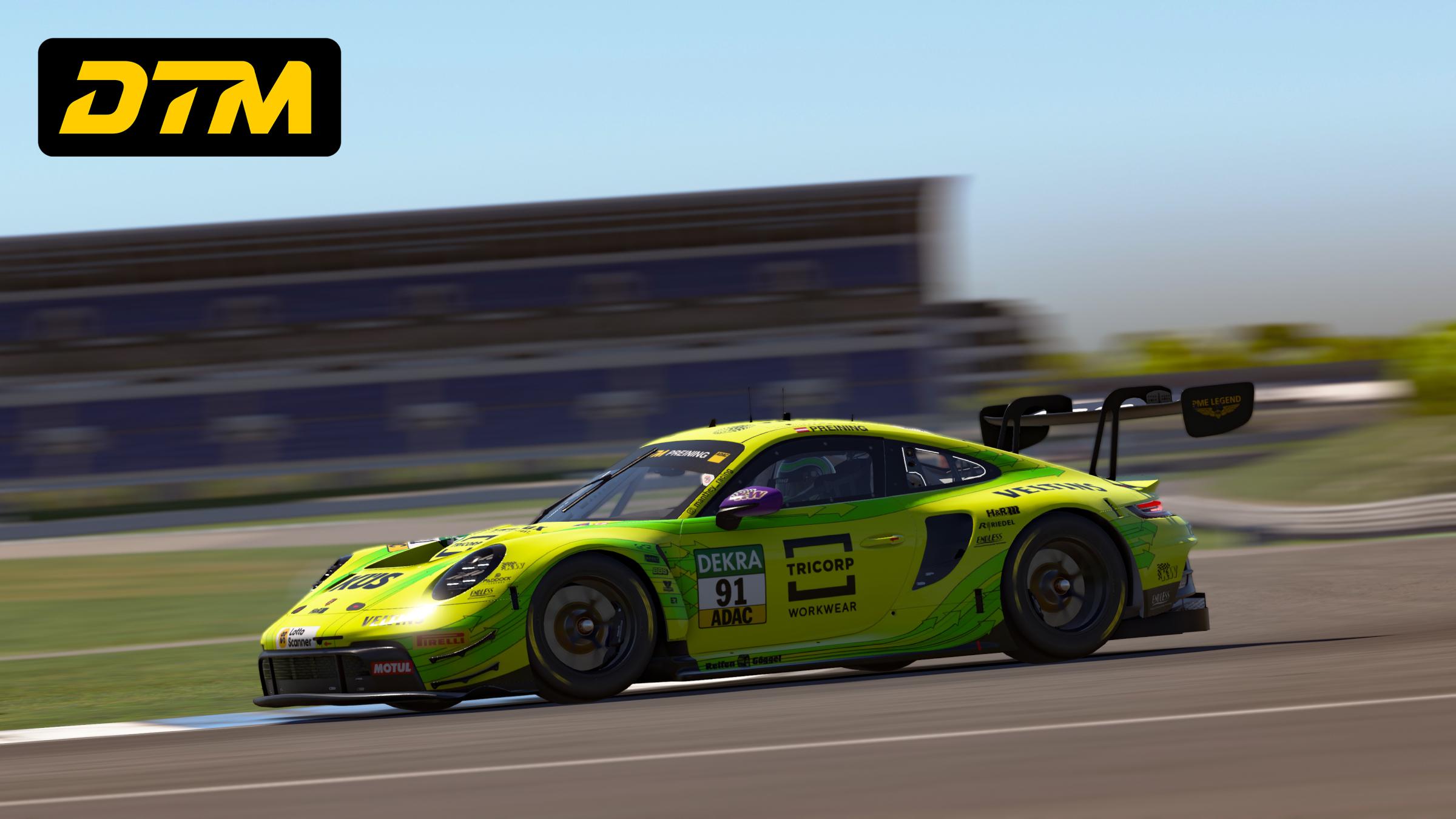Preview of Thomas Preining - Manthey 2026 by DTM Official