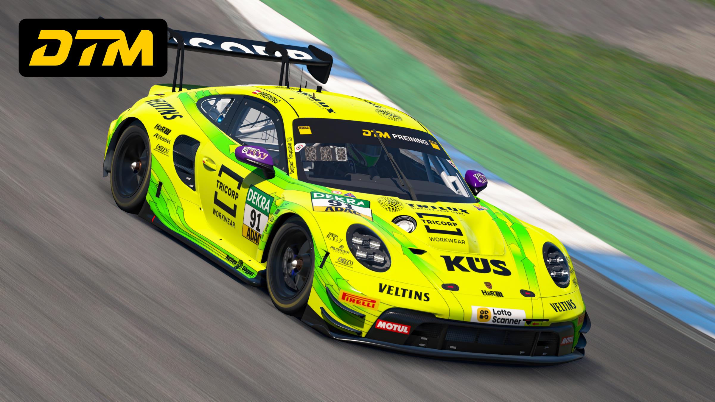 Preview of Thomas Preining - Manthey 2026 by DTM Official