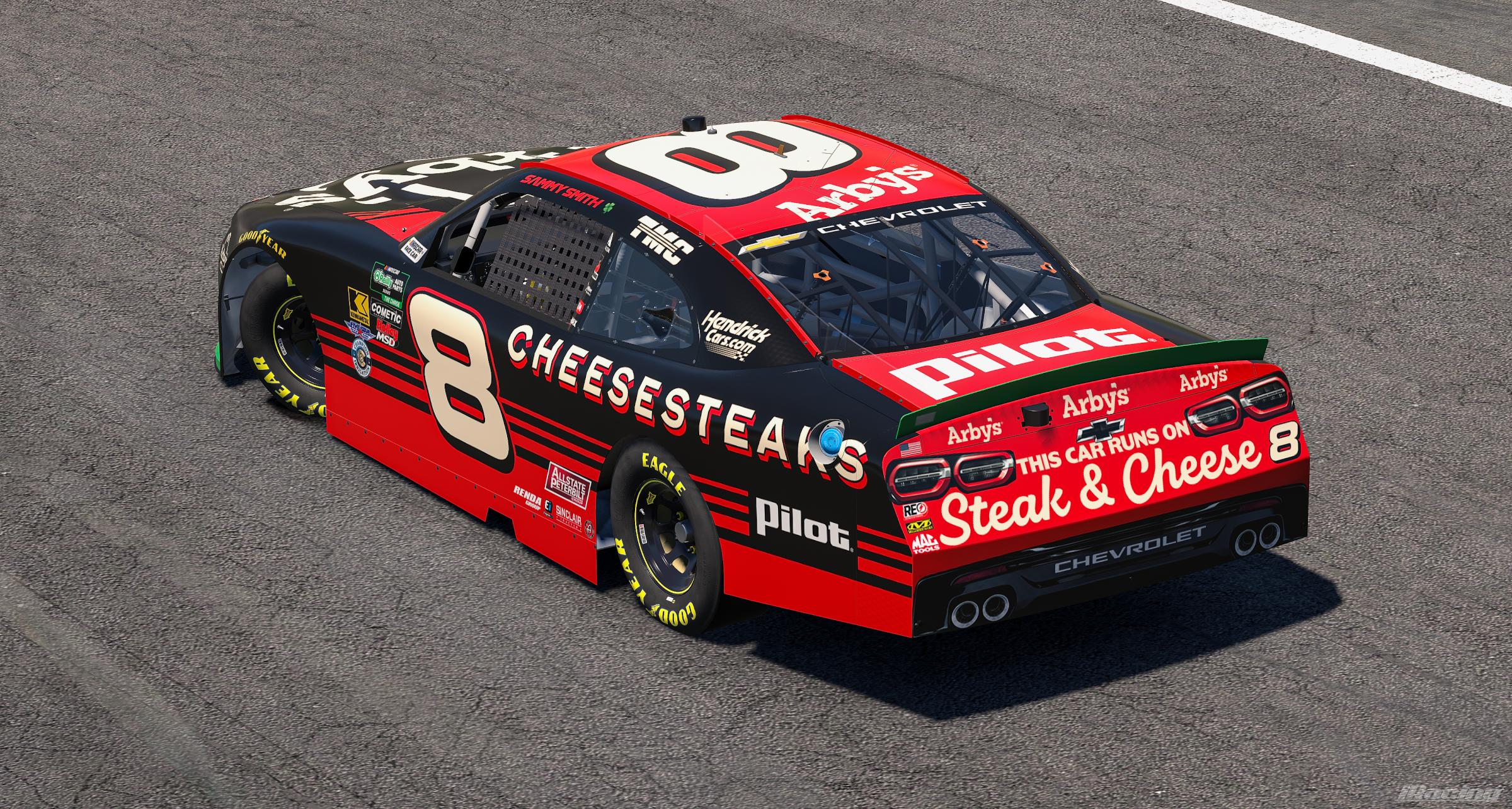 Preview of 2026 Sammy Smith Arbys Cheesesteak Chevrolet by Ryan A Williams
