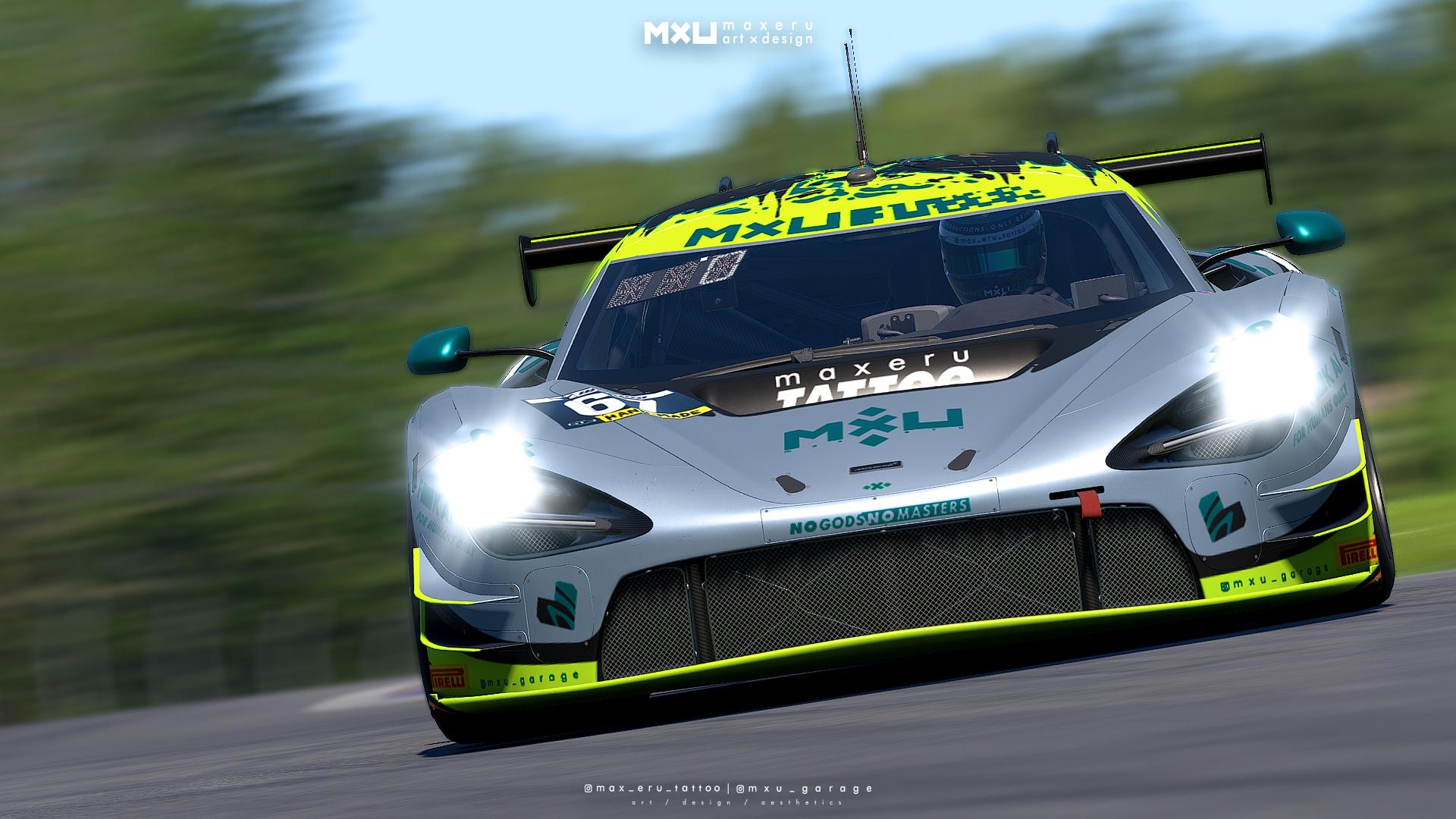 Preview of MXU Entropical Silver - McLaren 720s GT3 EVO by Bryce L.