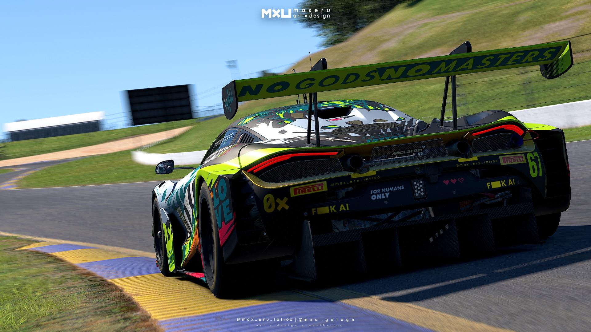 Preview of MXU Entropical Silver - McLaren 720s GT3 EVO by Bryce L.