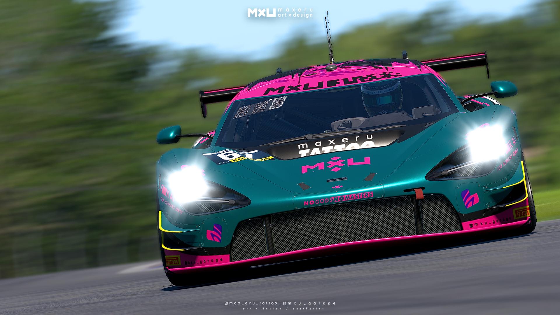 Preview of MXU Entropical Pink - McLaren 720s GT3 EVO by Bryce L.