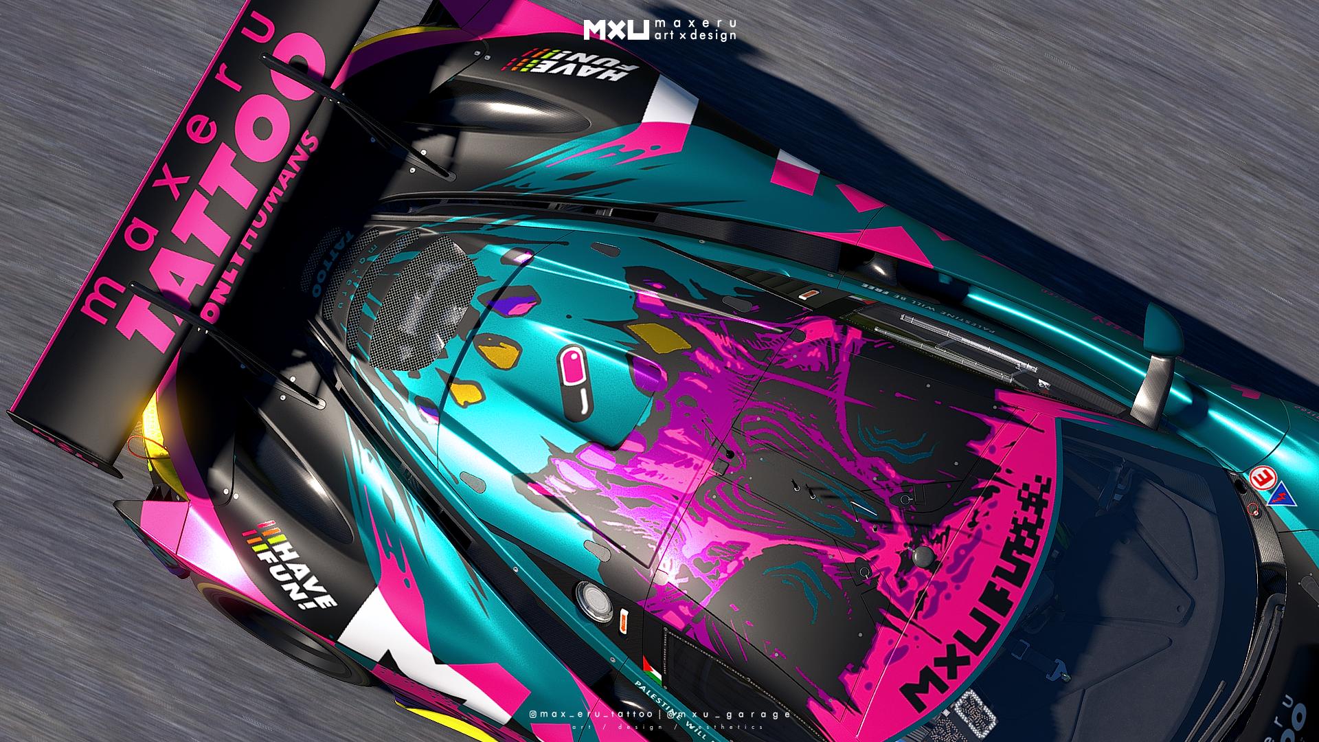 Preview of MXU Entropical Pink - McLaren 720s GT3 EVO by Bryce L.