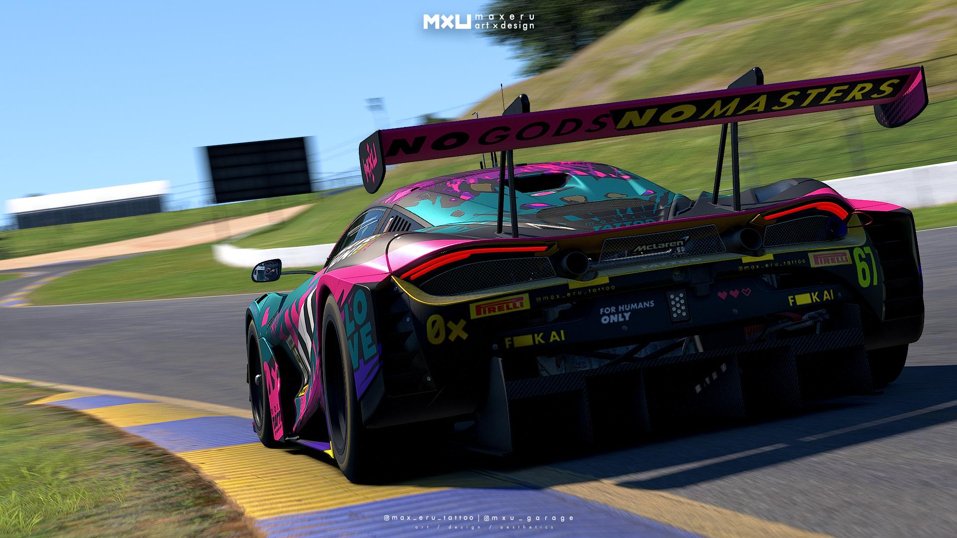 Preview of MXU Entropical Pink - McLaren 720s GT3 EVO by Bryce L.