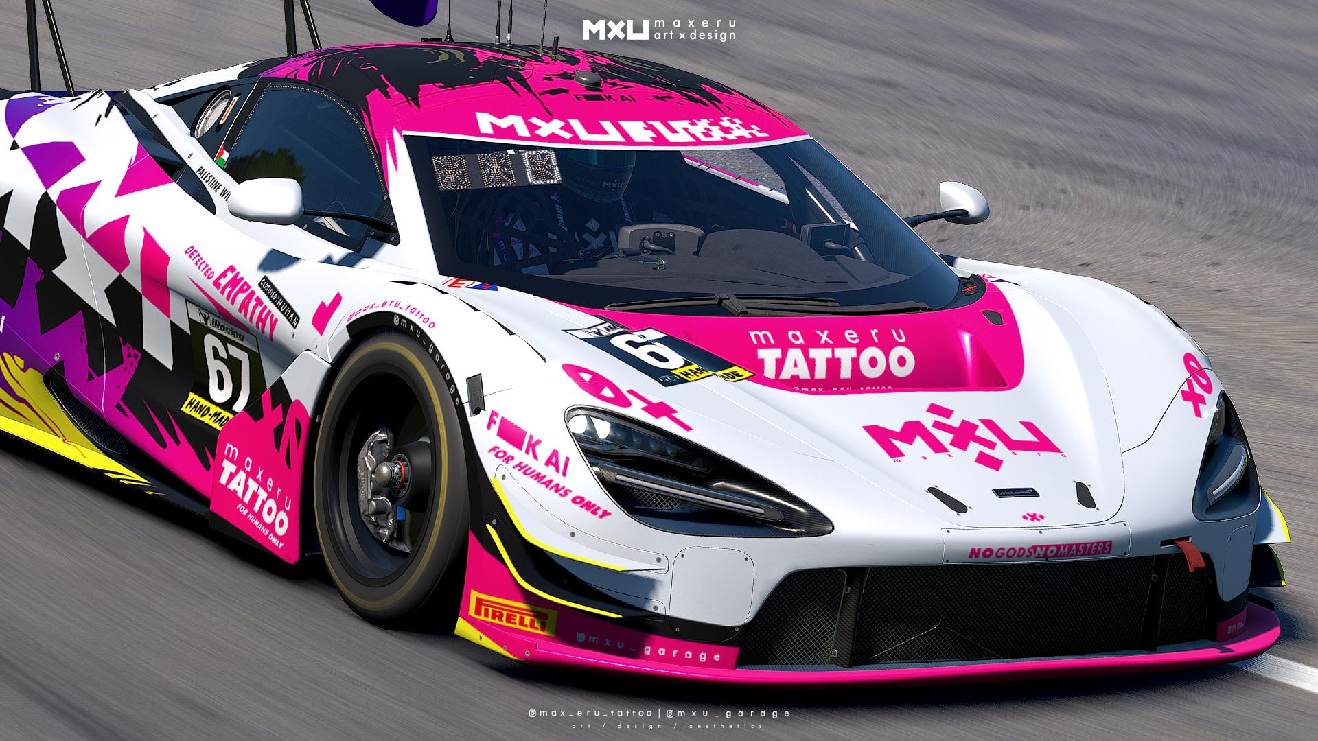 Preview of MXU Entropic PinknPurple - McLaren 720s GT3 EVO by Bryce L.