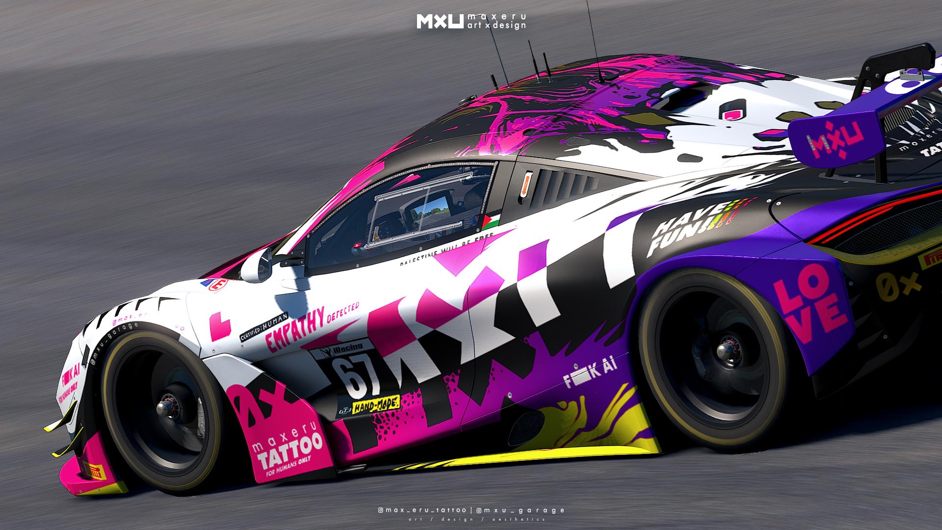 Preview of MXU Entropic PinknPurple - McLaren 720s GT3 EVO by Bryce L.