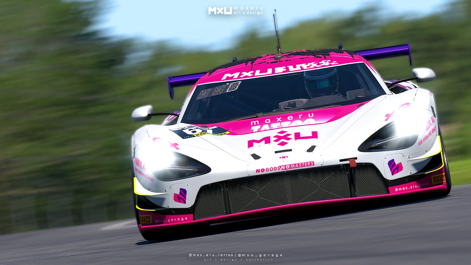 Preview of MXU Entropic PinknPurple - McLaren 720s GT3 EVO by Bryce L.