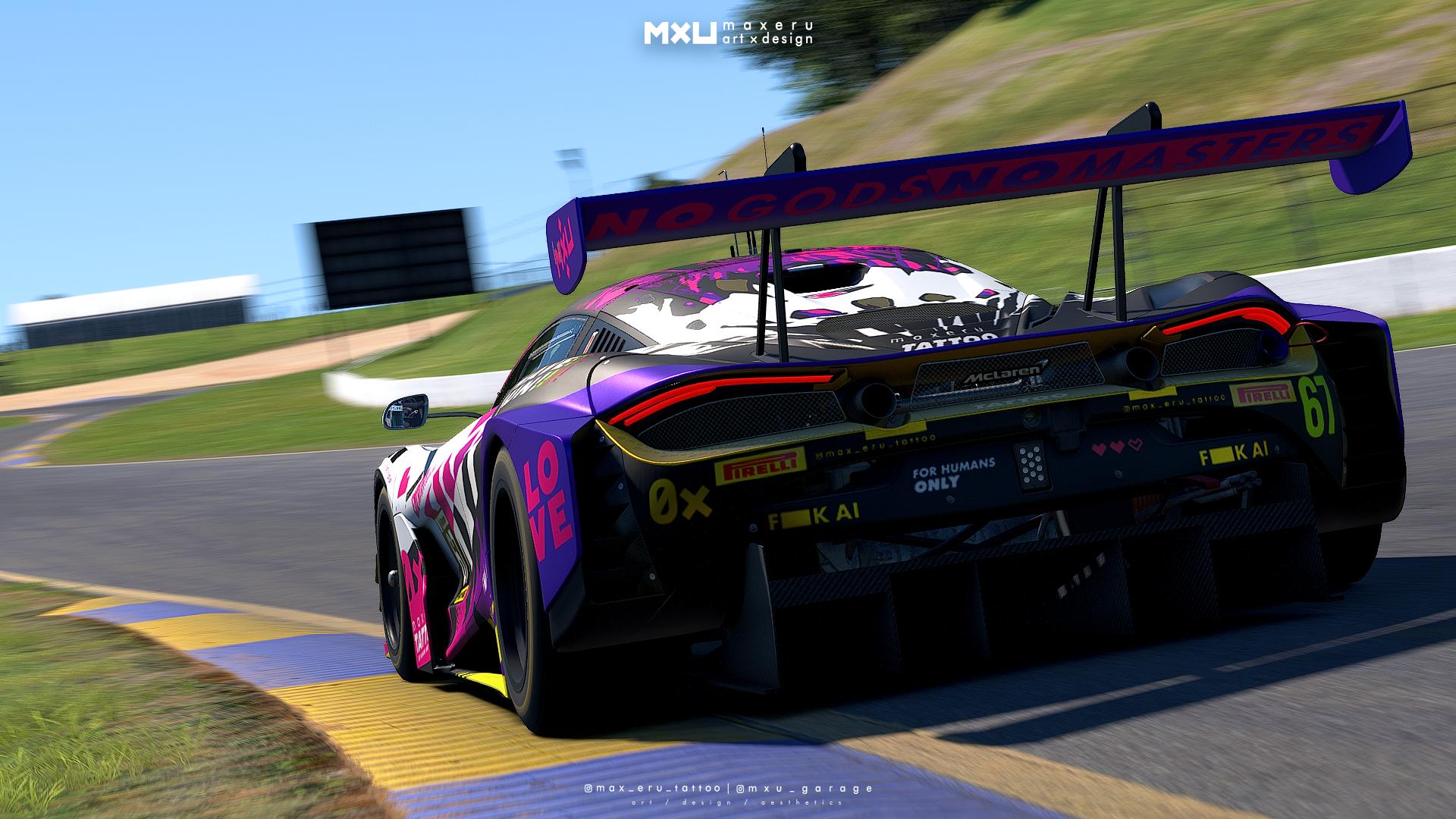 Preview of MXU Entropic PinknPurple - McLaren 720s GT3 EVO by Bryce L.