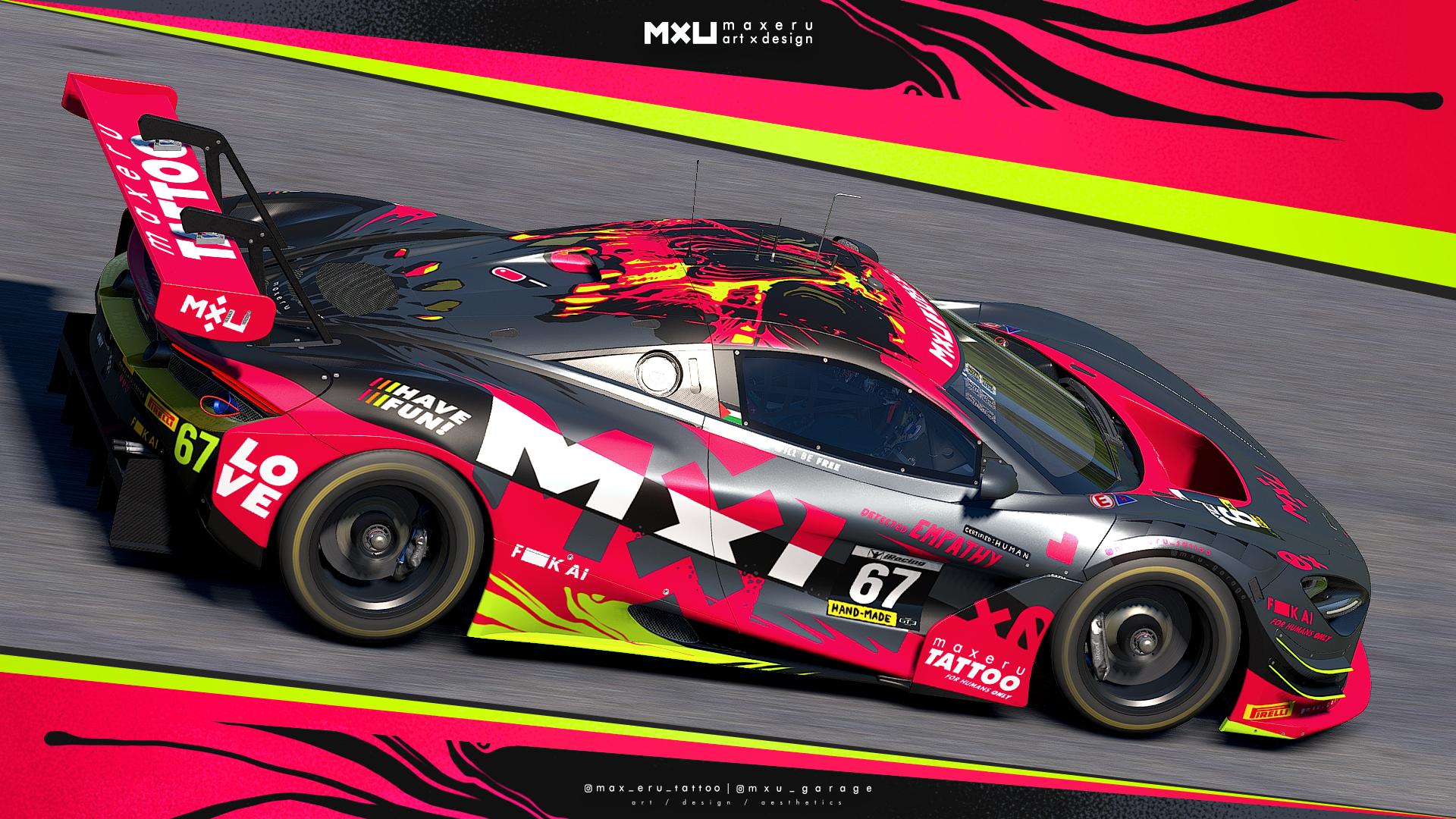 Preview of MXU Entropic LARK-alike - McLaren 720s GT3 EVO by Bryce L.