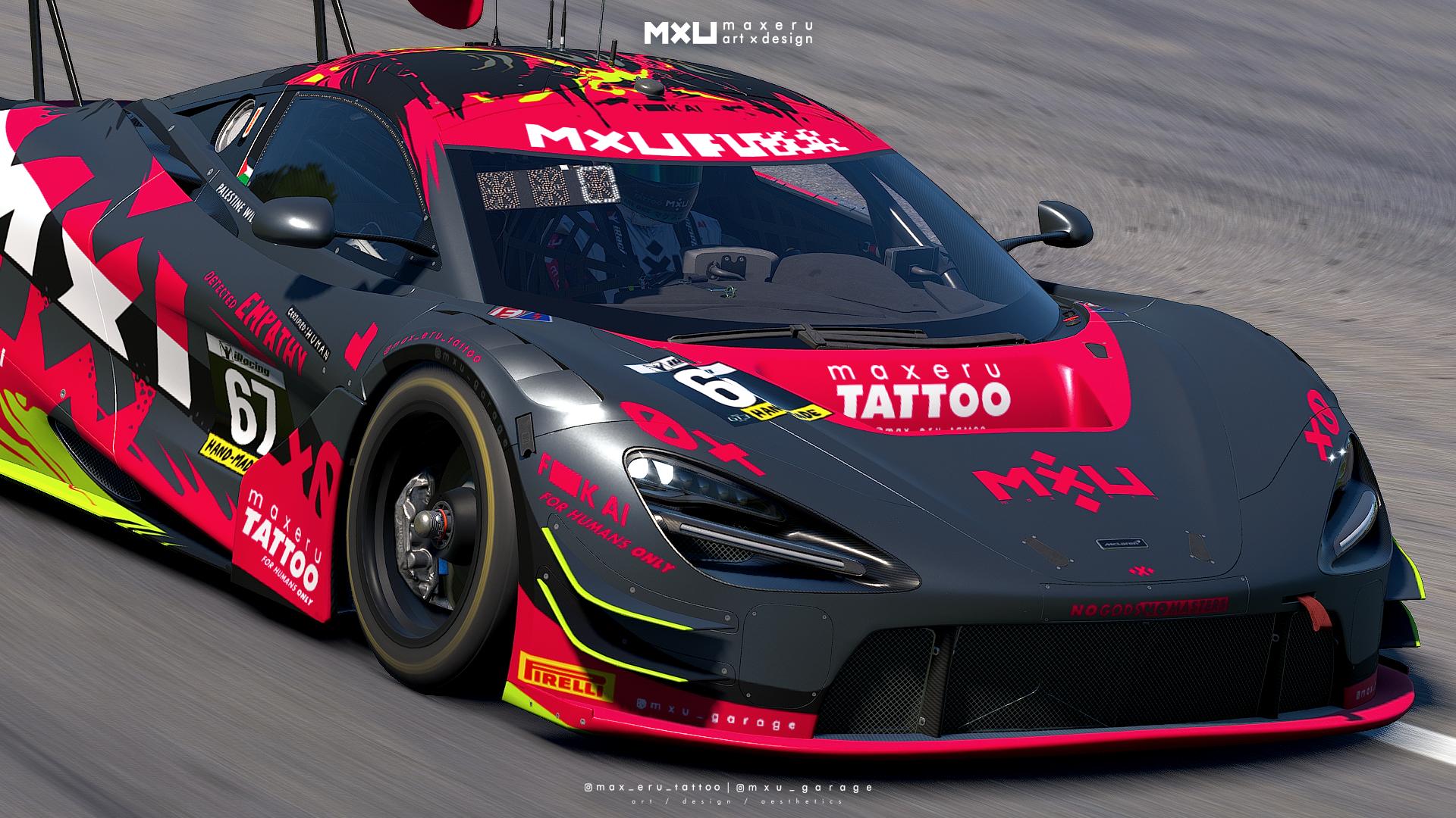 Preview of MXU Entropic LARK-alike - McLaren 720s GT3 EVO by Bryce L.