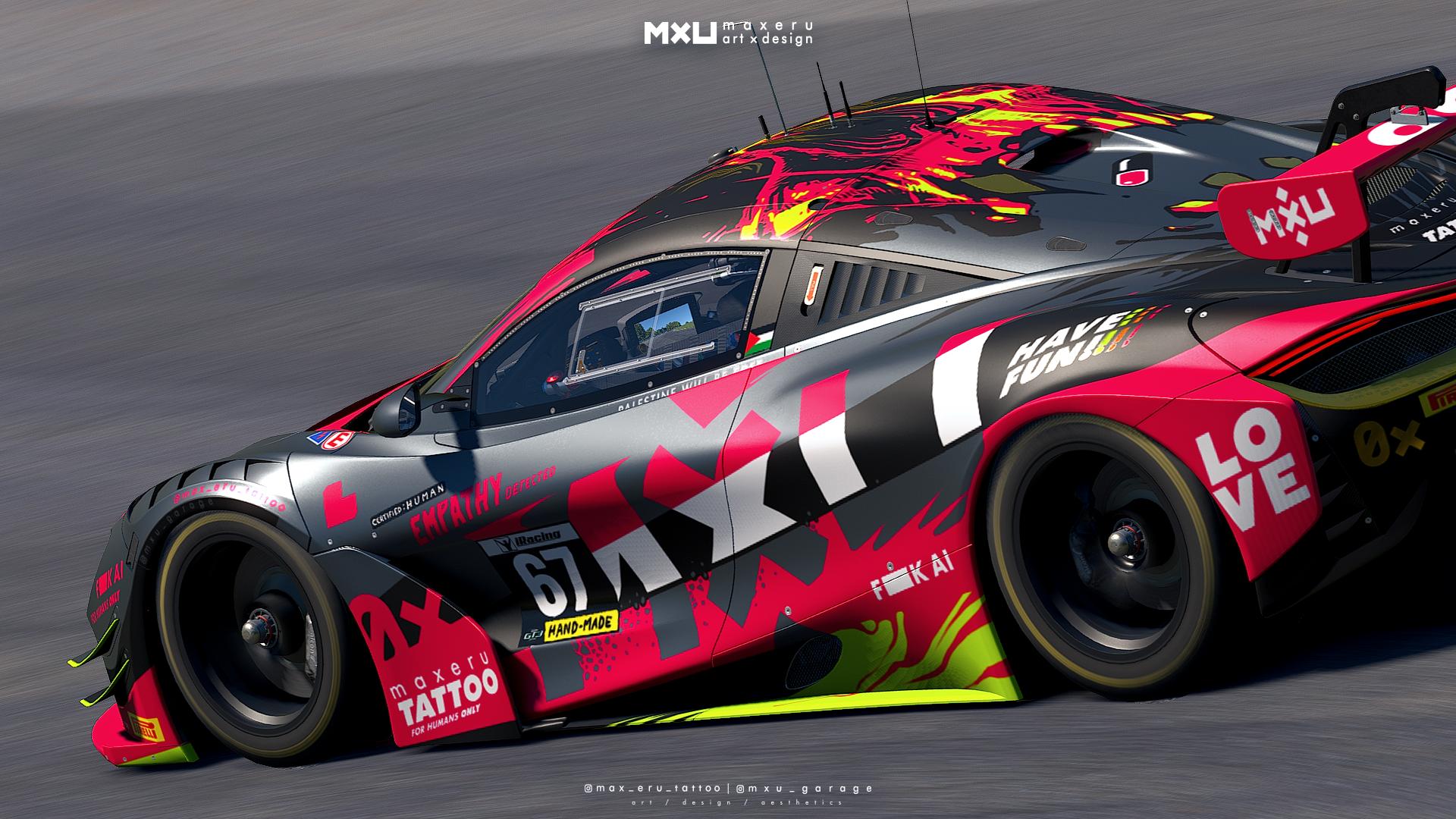 Preview of MXU Entropic LARK-alike - McLaren 720s GT3 EVO by Bryce L.