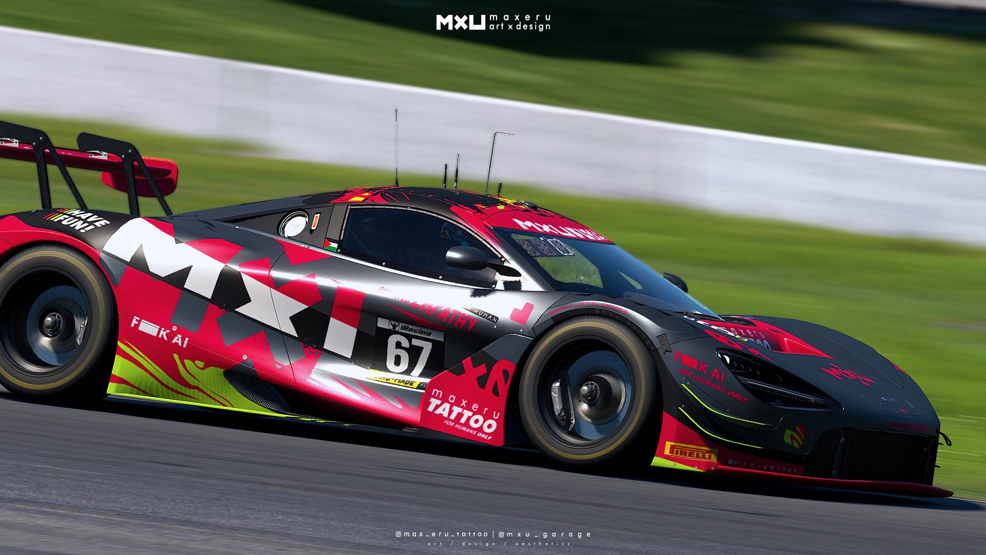Preview of MXU Entropic LARK-alike - McLaren 720s GT3 EVO by Bryce L.
