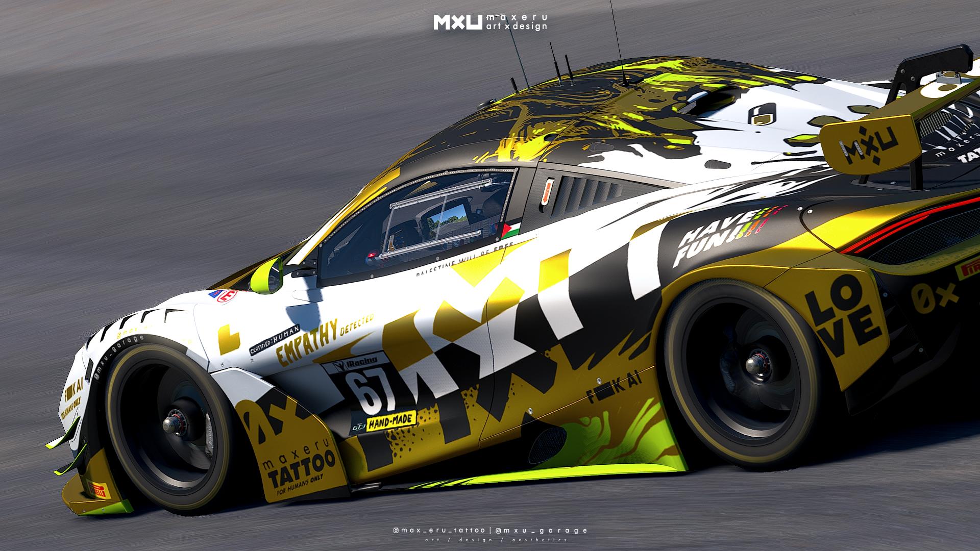 Preview of MXU Entropic Gold - McLaren 720s GT3 EVO by Bryce L.