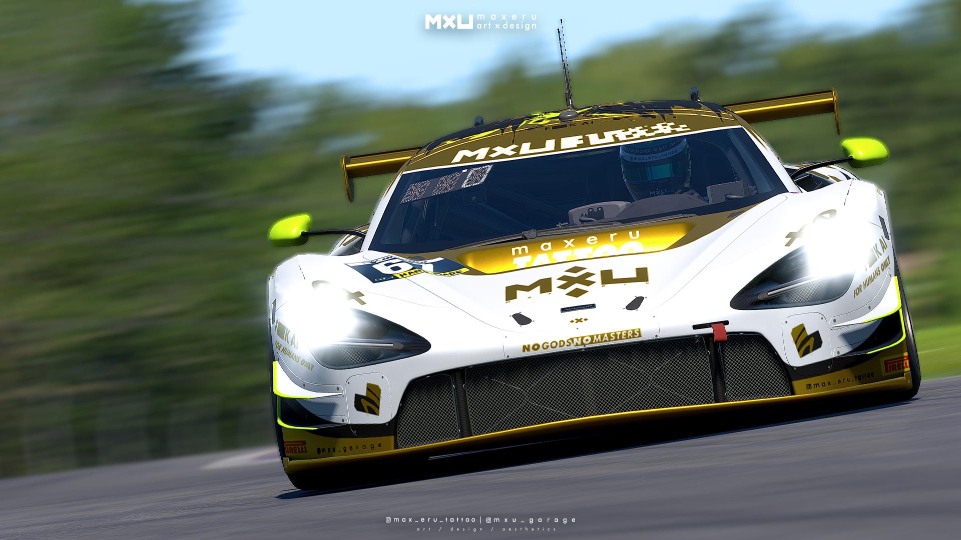 Preview of MXU Entropic Gold - McLaren 720s GT3 EVO by Bryce L.
