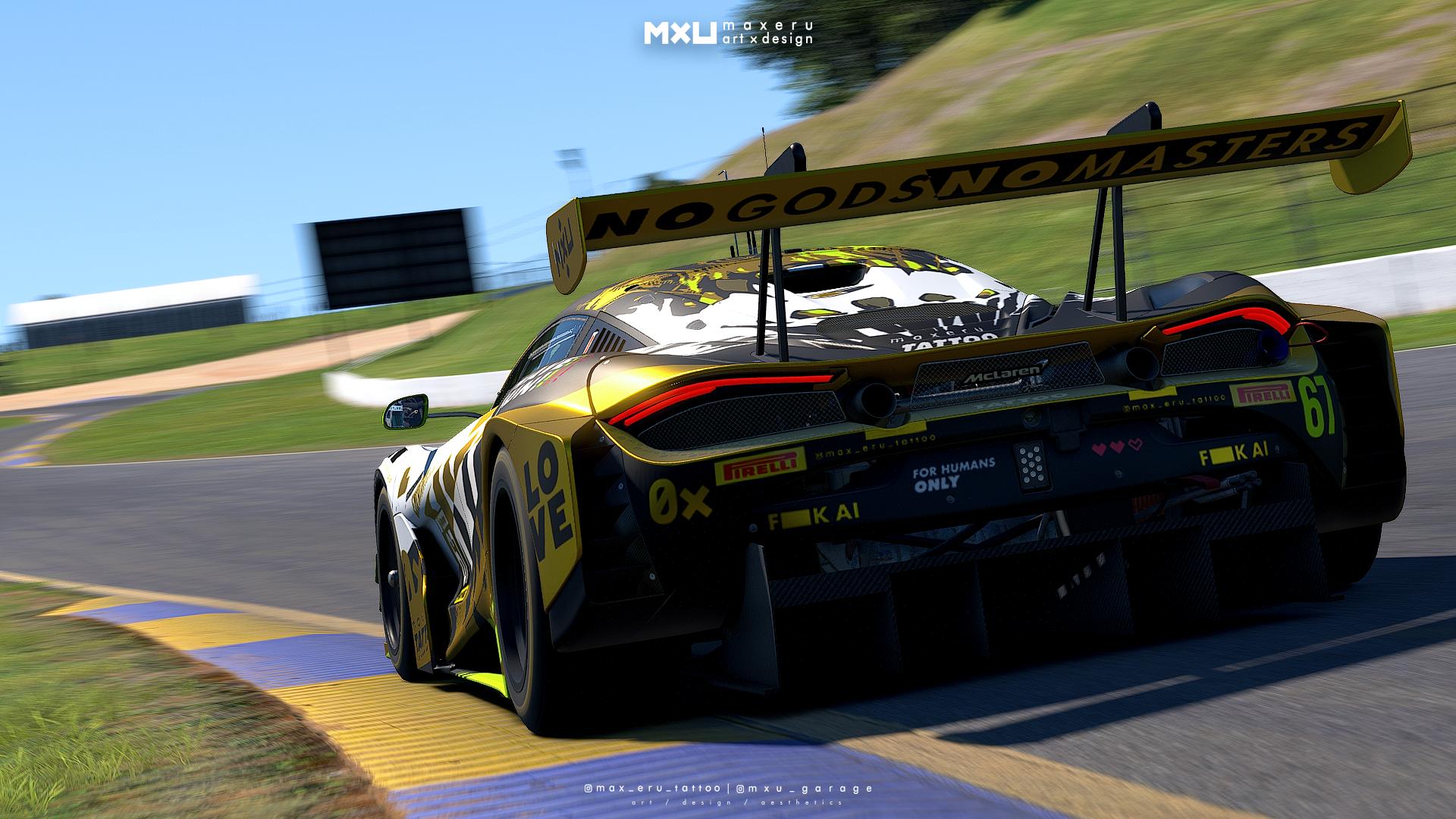Preview of MXU Entropic Gold - McLaren 720s GT3 EVO by Bryce L.