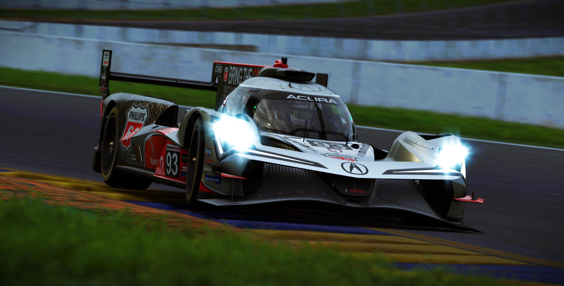 Preview of Meyer Shank Racing #93 Acura ARX-06 2026 IMSA Throwback Livery by Samuel J Ball