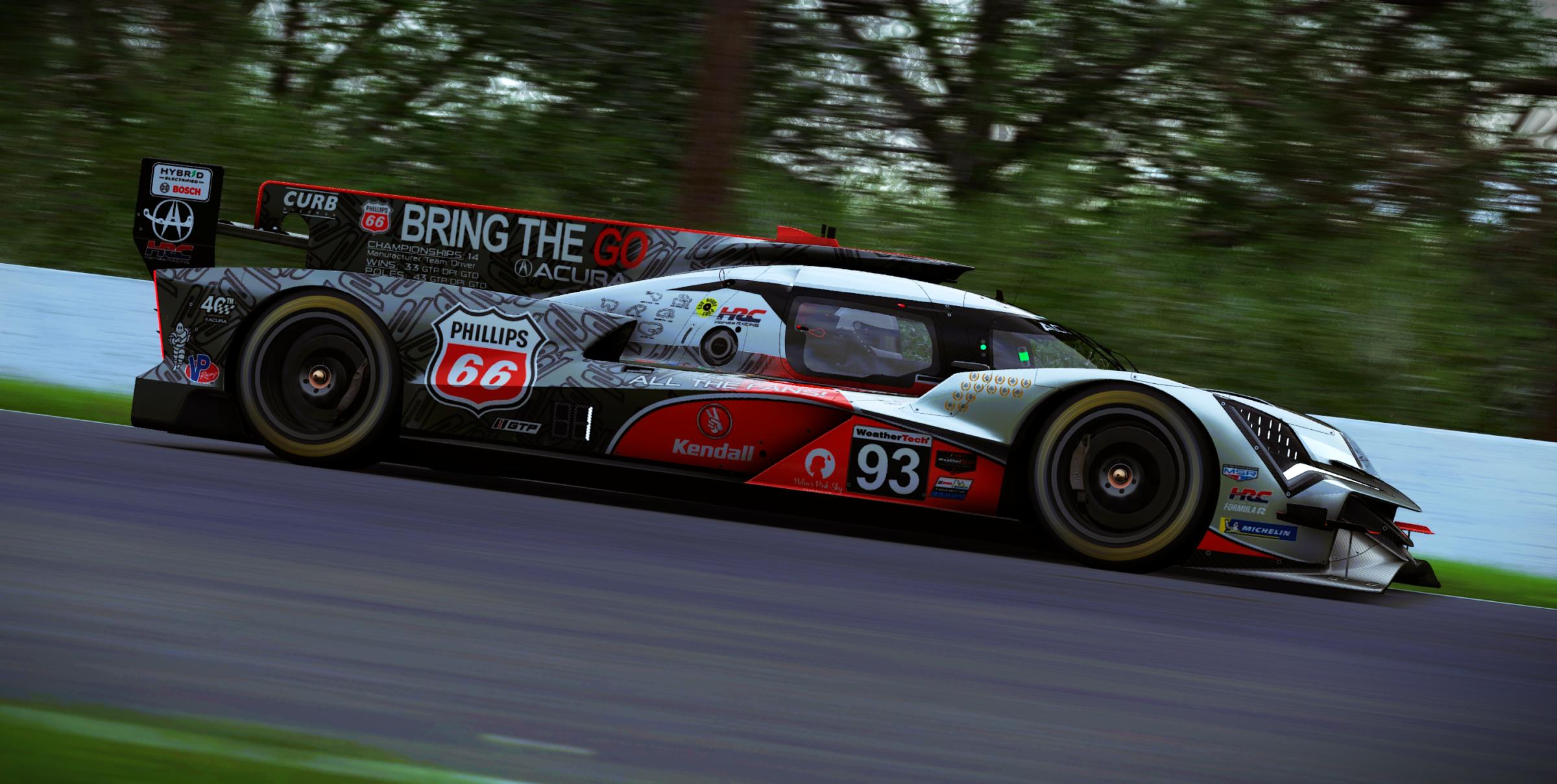 Preview of Meyer Shank Racing #93 Acura ARX-06 2026 IMSA Throwback Livery by Samuel J Ball