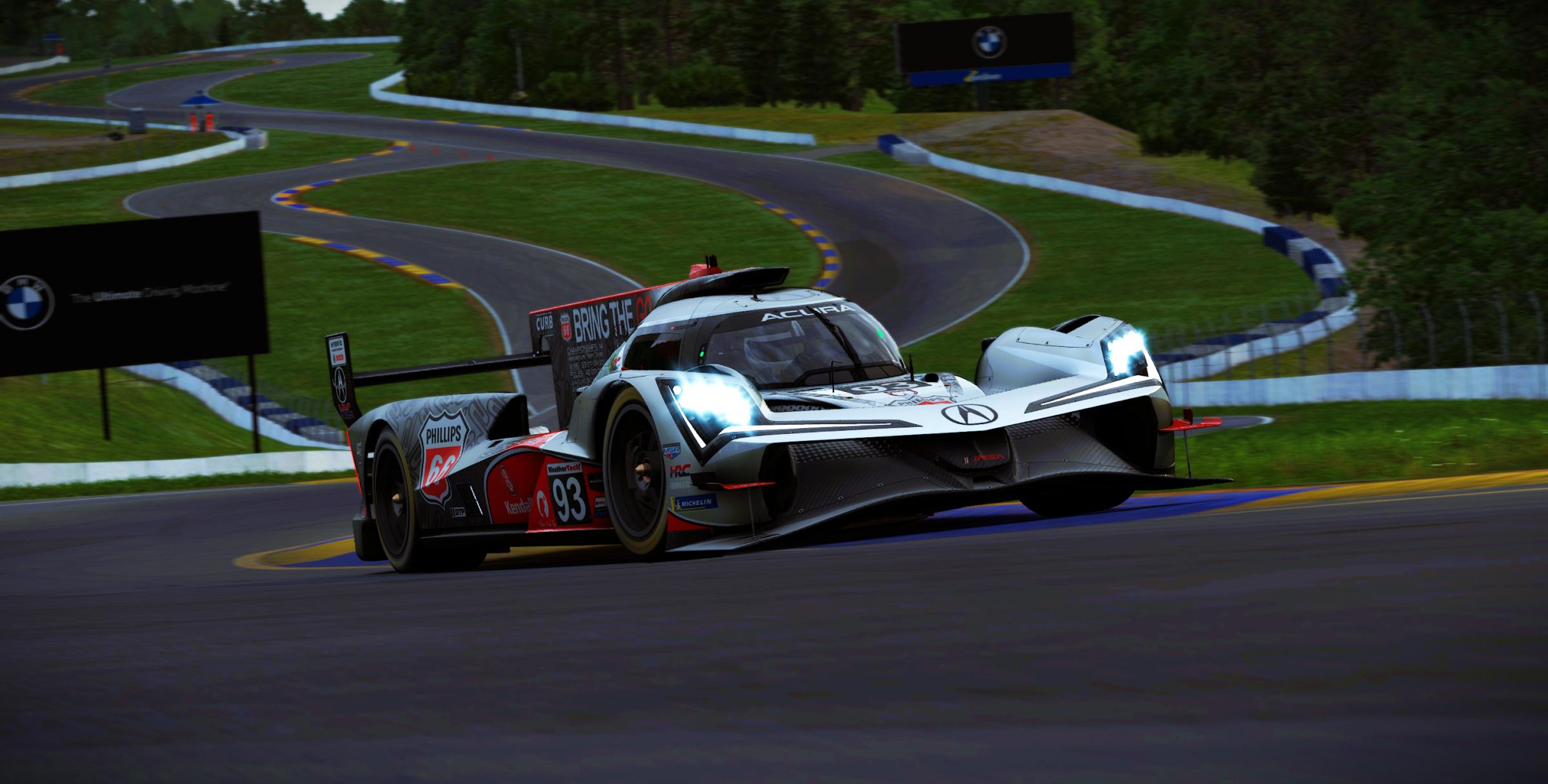 Preview of Meyer Shank Racing #93 Acura ARX-06 2026 IMSA Throwback Livery by Samuel J Ball