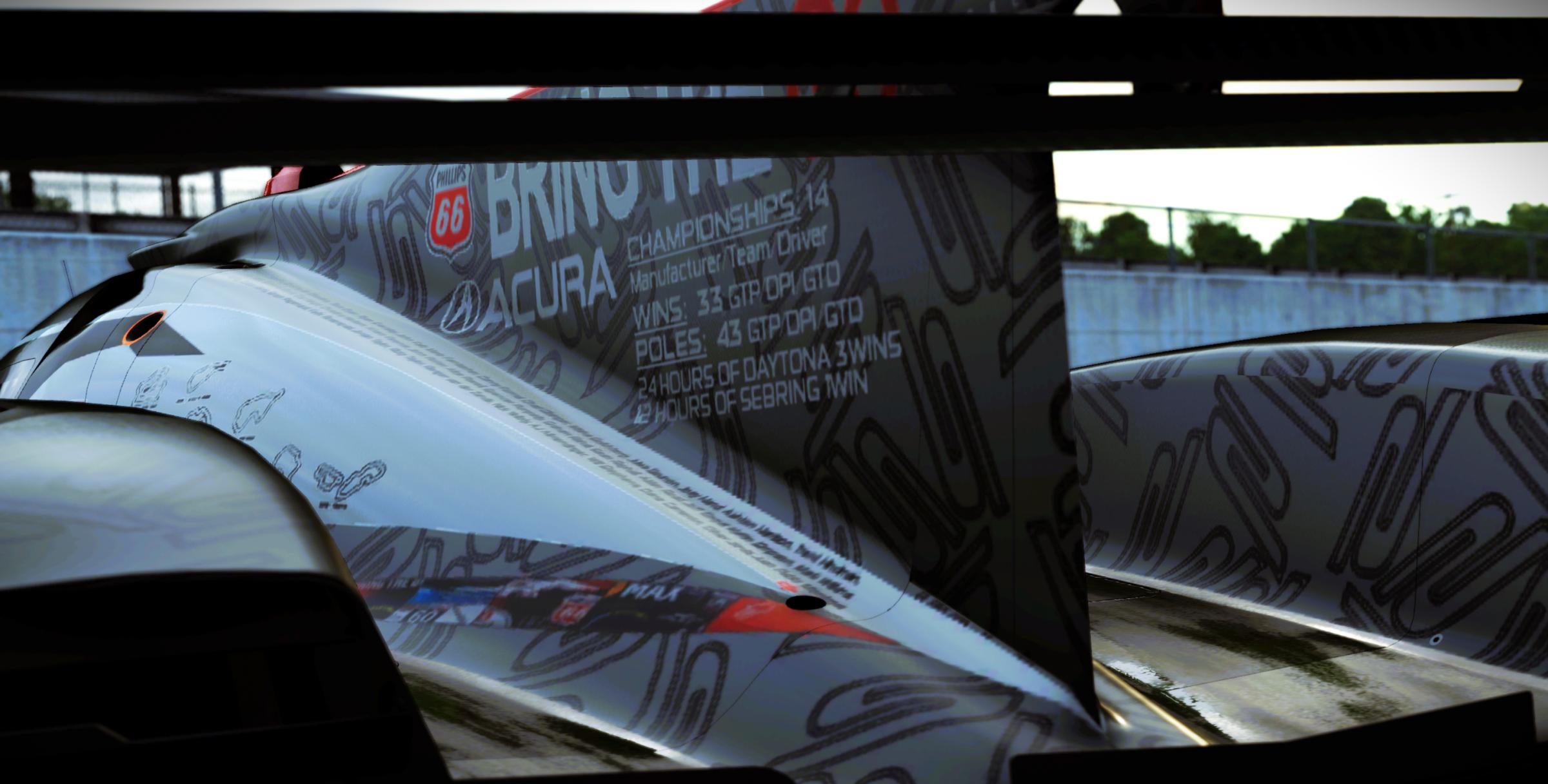 Preview of Meyer Shank Racing #93 Acura ARX-06 2026 IMSA Throwback Livery by Samuel J Ball