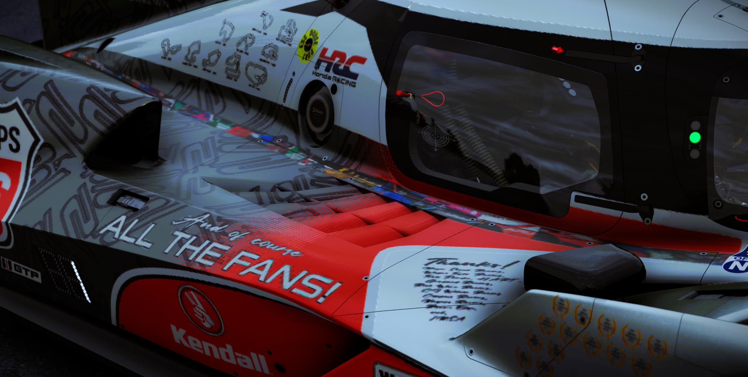 Preview of Meyer Shank Racing #93 Acura ARX-06 2026 IMSA Throwback Livery by Samuel J Ball