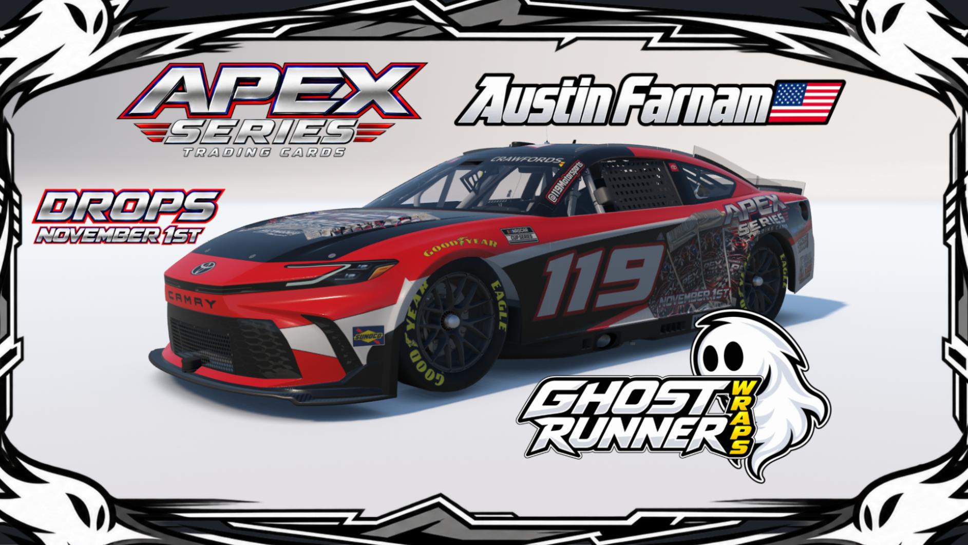 Preview of 119 Motorsports Next Gen Camry Apex Edition by Bryan Crawfords
