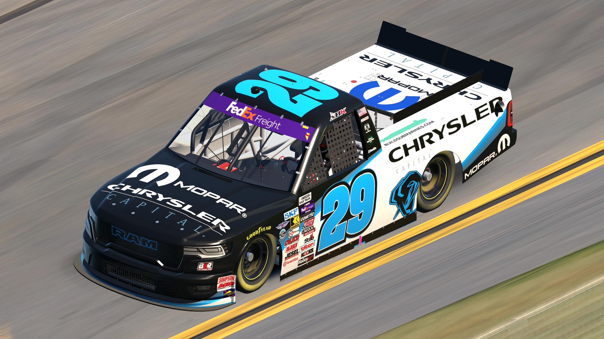 Preview of 2027 Brad Keselowski Mopar/Chrysler Capital RAM Concept by Jordan Davis-Flint