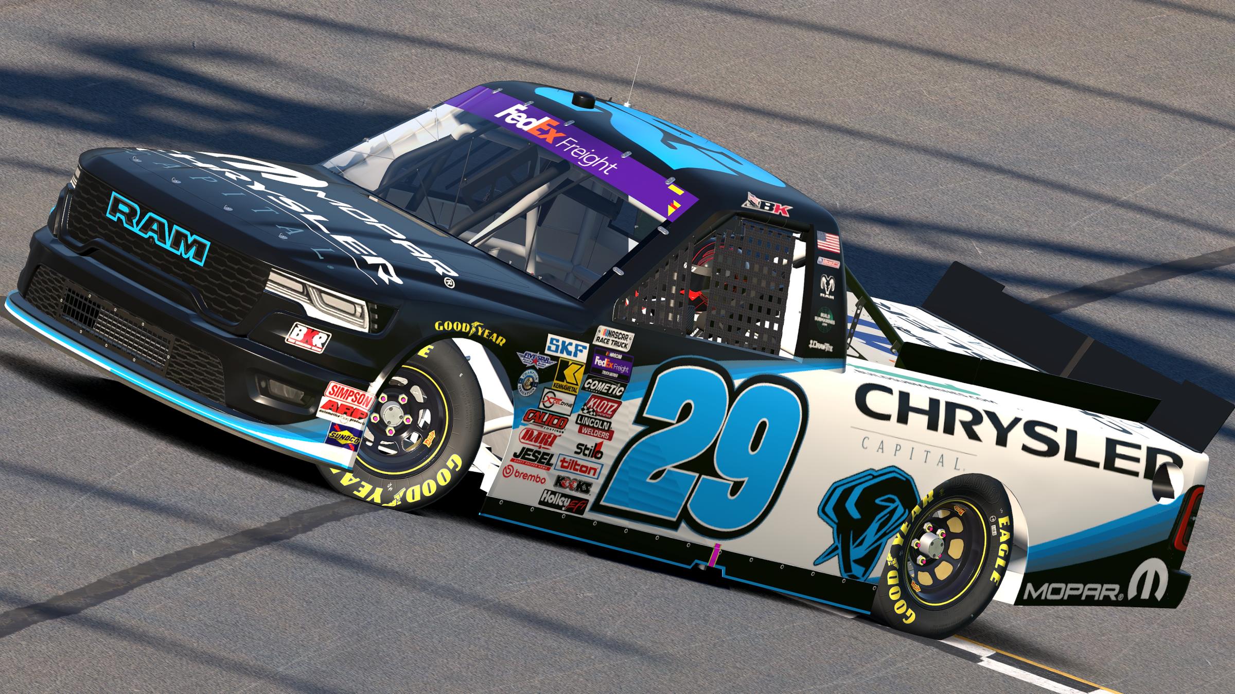 Preview of 2027 Brad Keselowski Mopar/Chrysler Capital RAM Concept by Jordan Davis-Flint