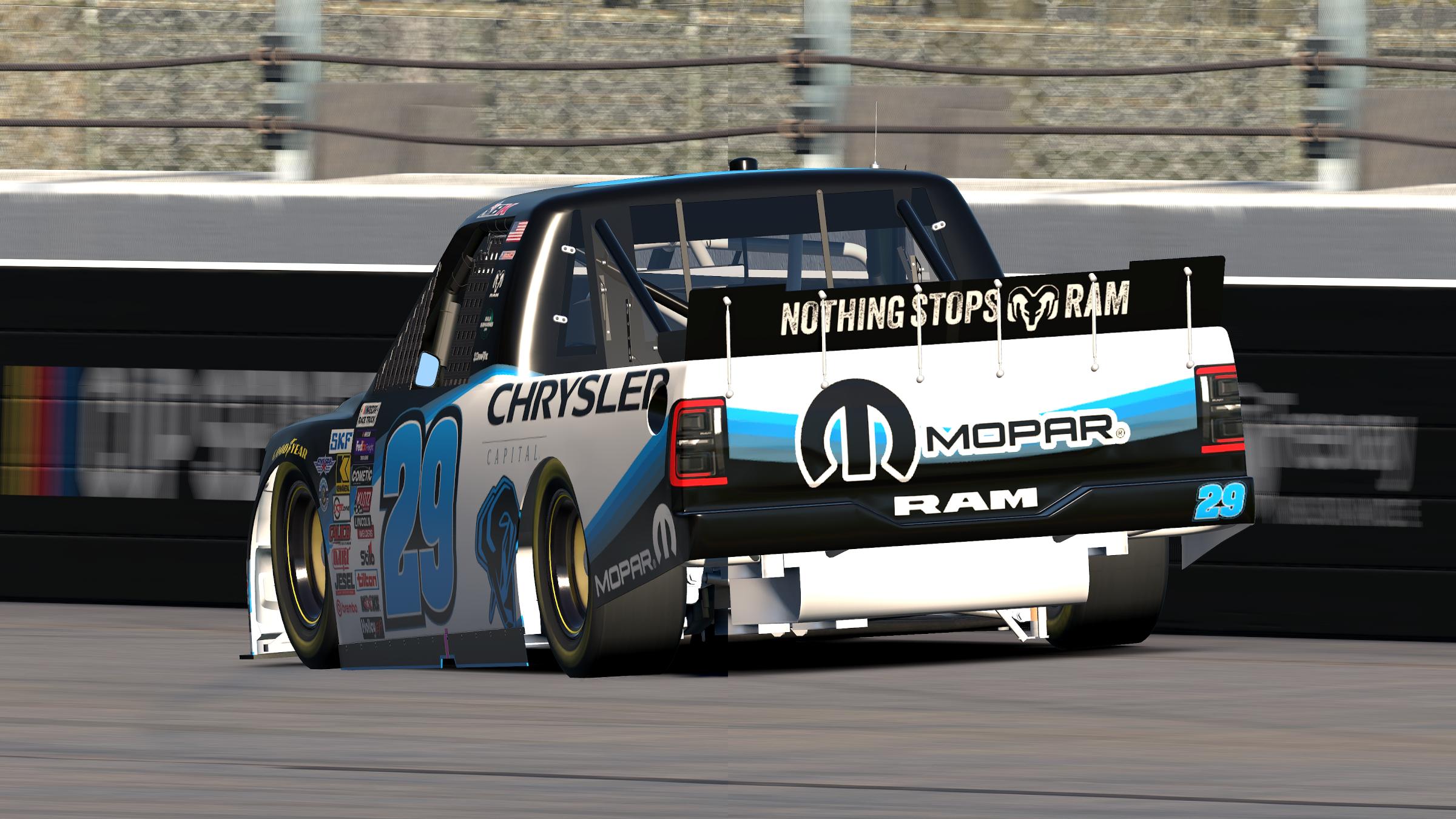 Preview of 2027 Brad Keselowski Mopar/Chrysler Capital RAM Concept by Jordan Davis-Flint