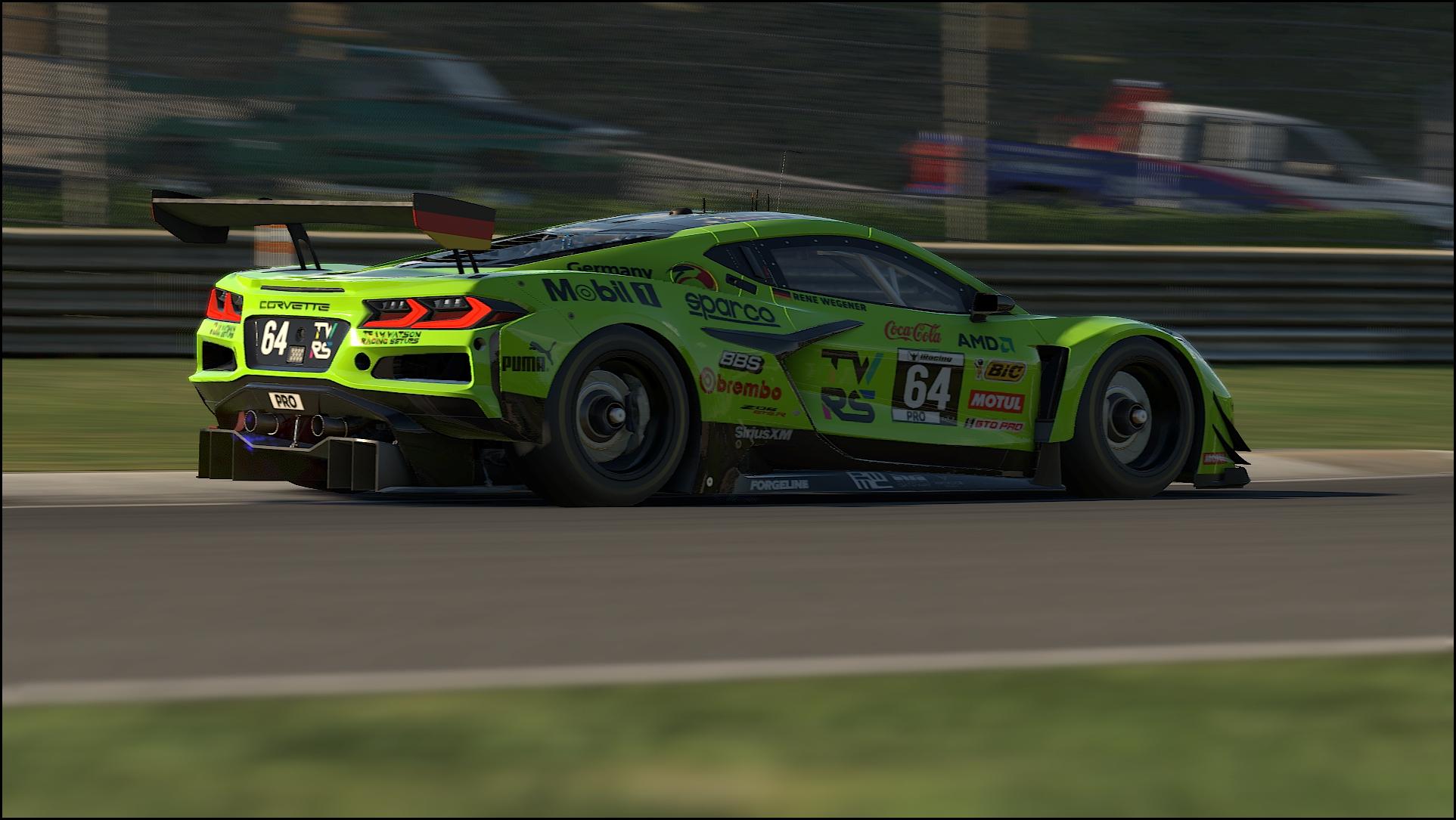 Preview of Rene Wegener Z06 GT3.R by Robbie Kirtley