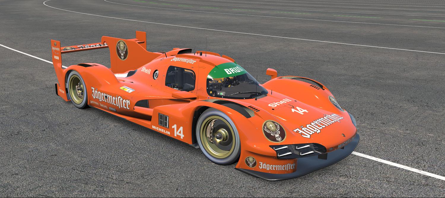 Preview of Jagermeister Porsche 963 by Bruce Funderburg