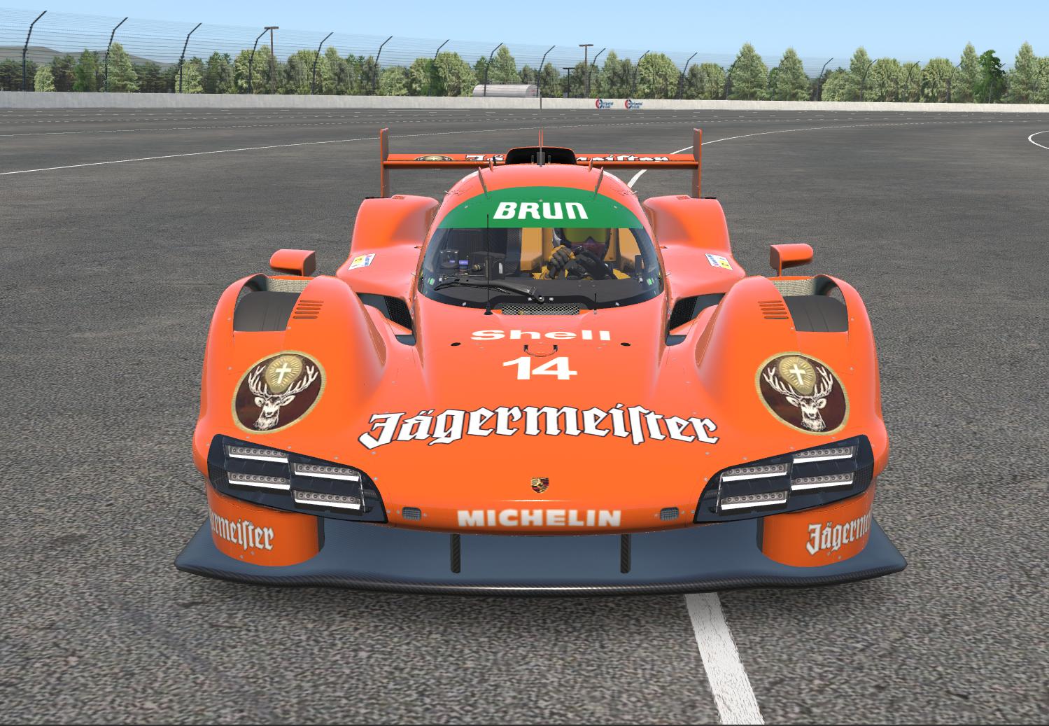 Preview of Jagermeister Porsche 963 by Bruce Funderburg