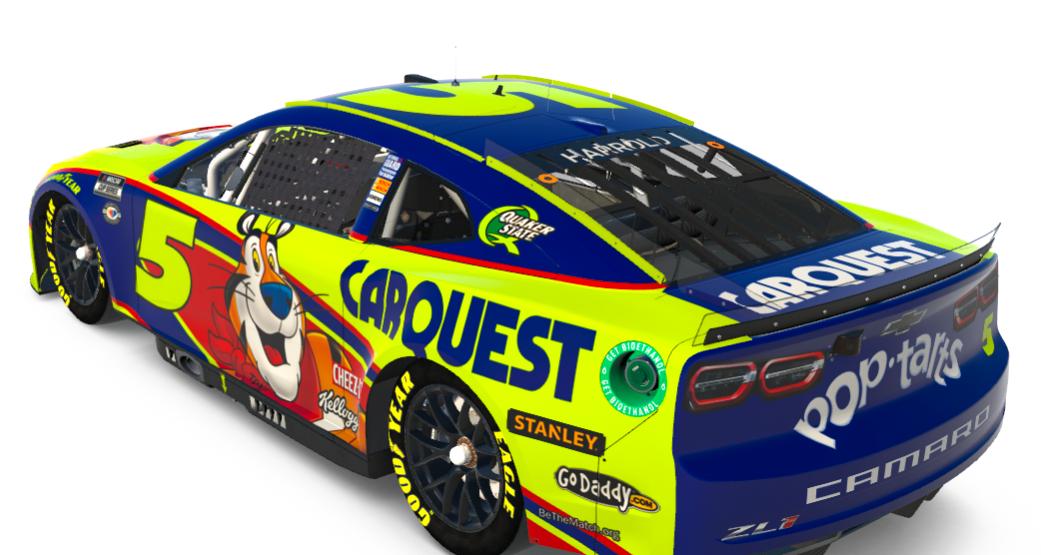 Preview of MARK MARTIN 75th Anniversary CARQUEST POP TARTS Chevrolet DARK by Corey H.