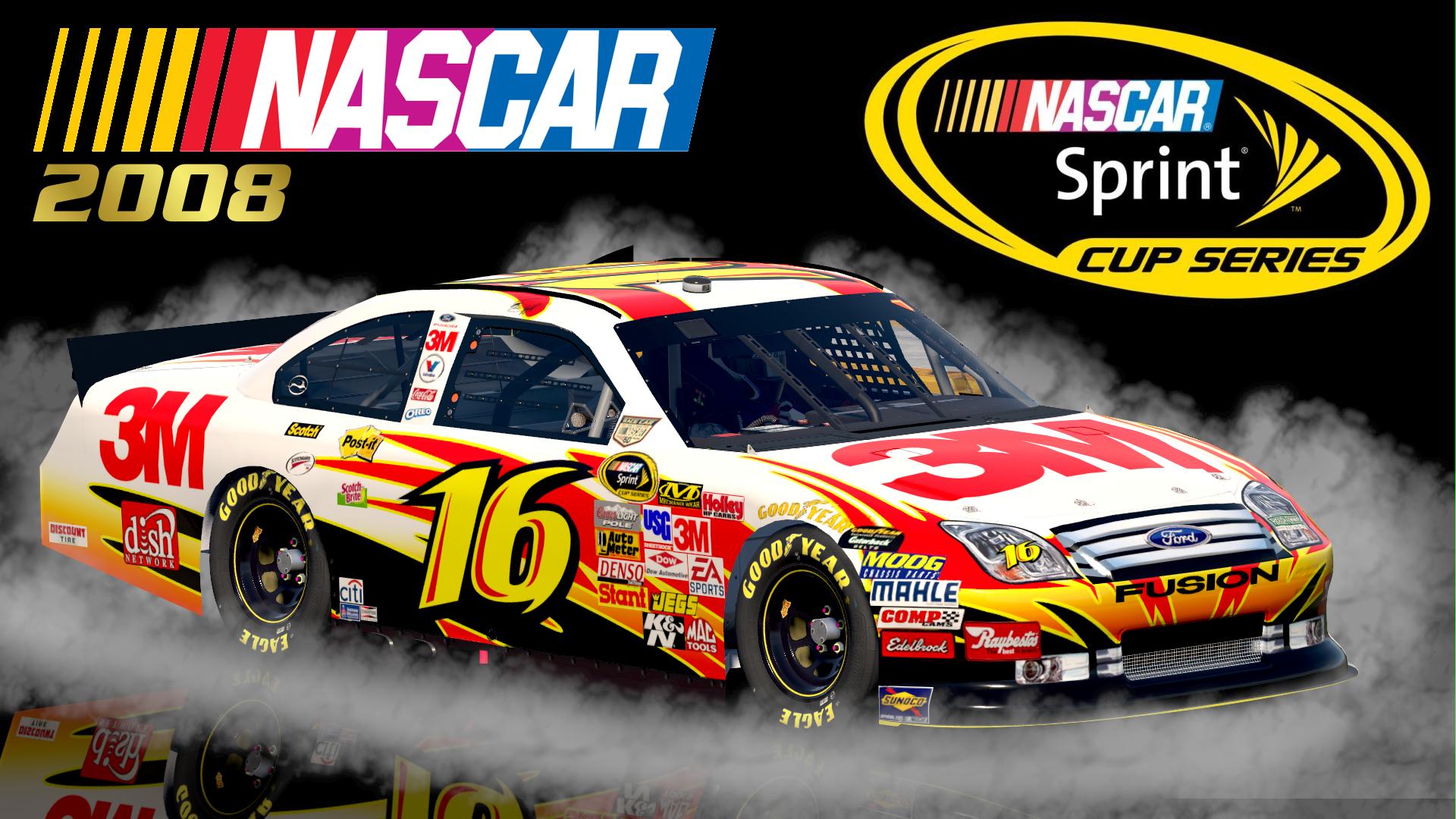 Preview of #16 Greg Biffle 2008 3M Ford Fusion COT by Christian Budd